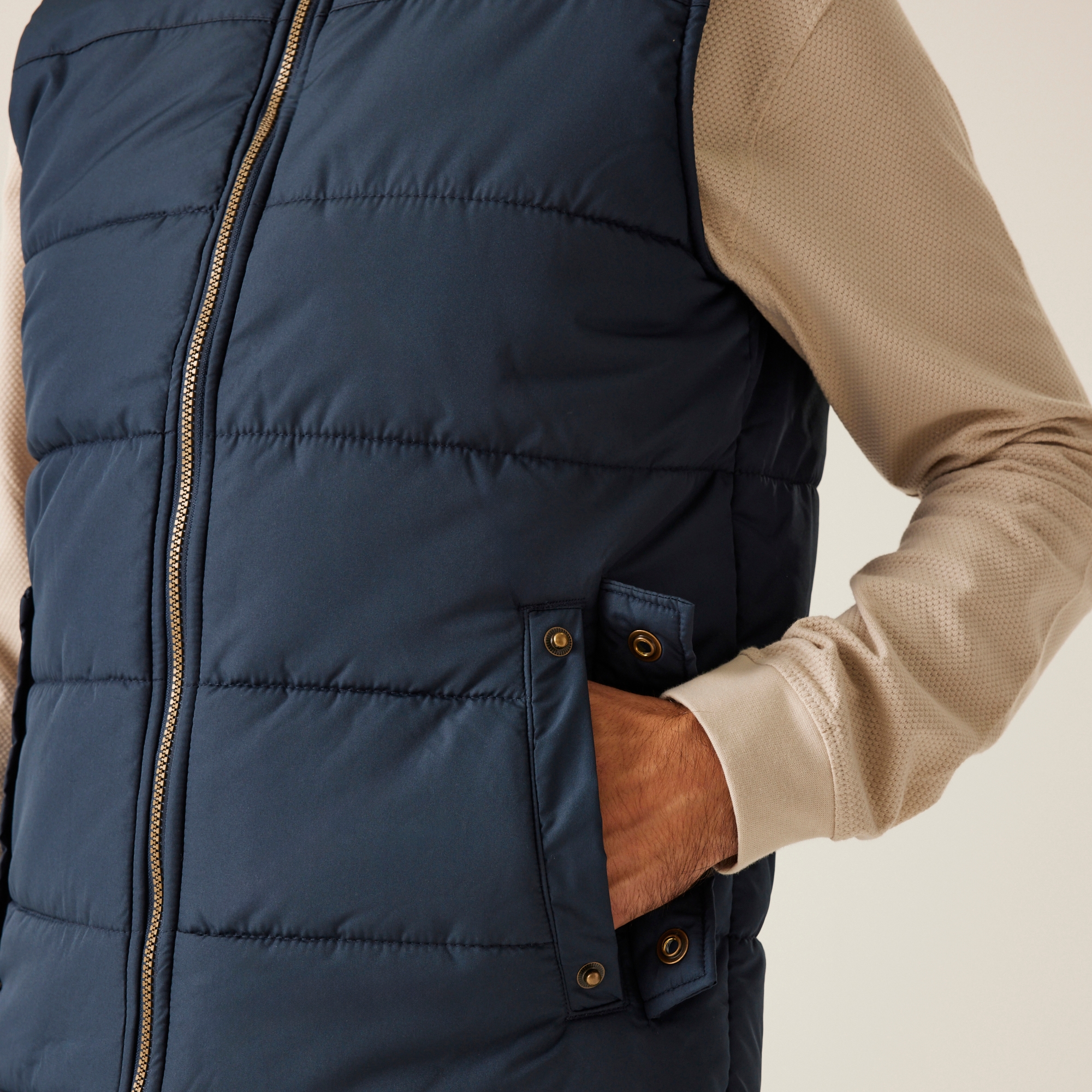 Men's Altoona Insulated Quilted Gilet | Navy