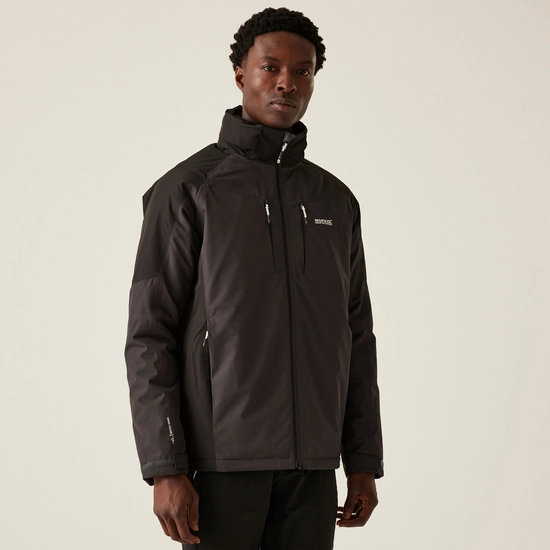 Men's Winter Calderdale II Waterproof Jacket | Nephrite Green Black