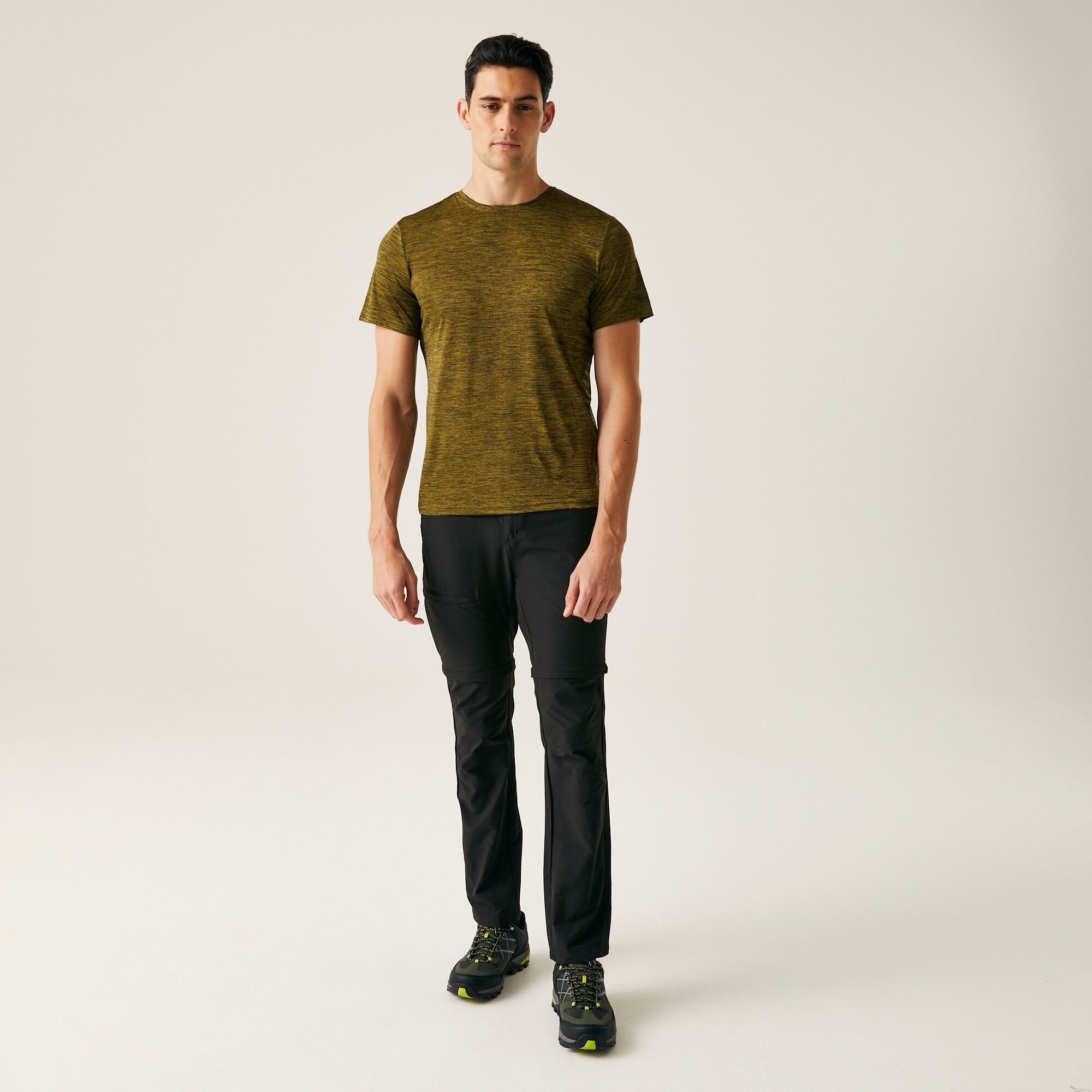 Men's Highton II Zip Off Walking Trousers | Black