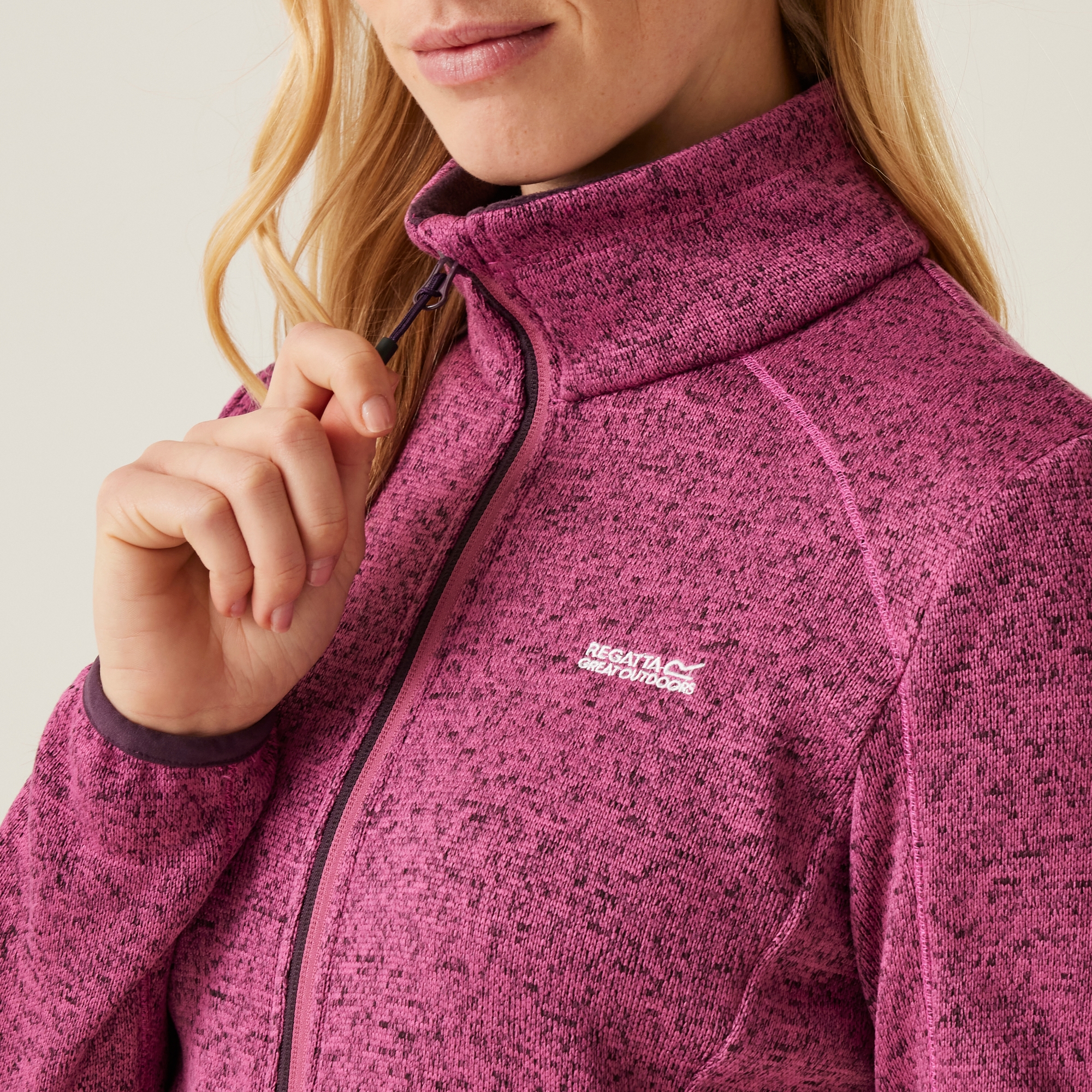 Women's Newhill Full Zip Fleece | Violet