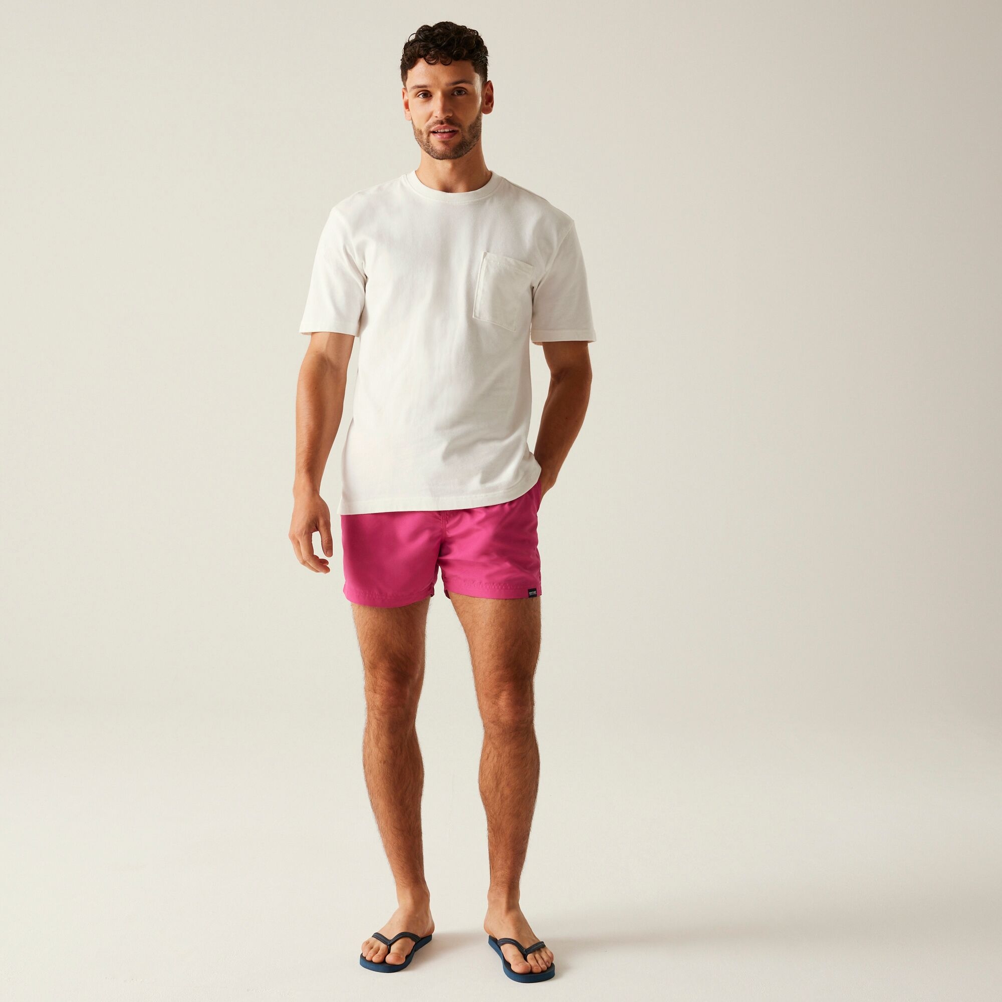 Men's Mawson III Swim Shorts | Pink Fusion Navy