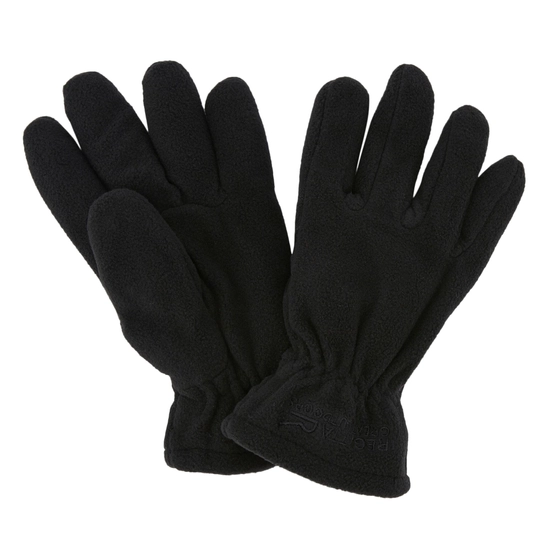 Kids Taz II Fleece Gloves | Black