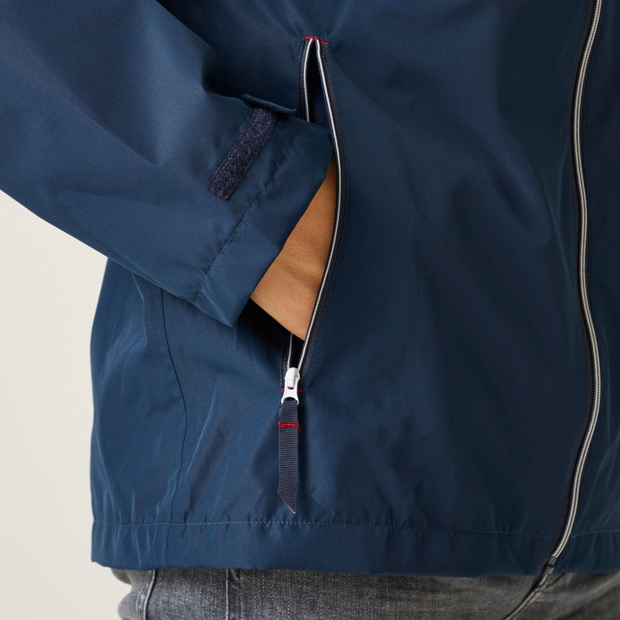 Men's Ascender Waterproof Shell Jacket | Navy Classic Red
