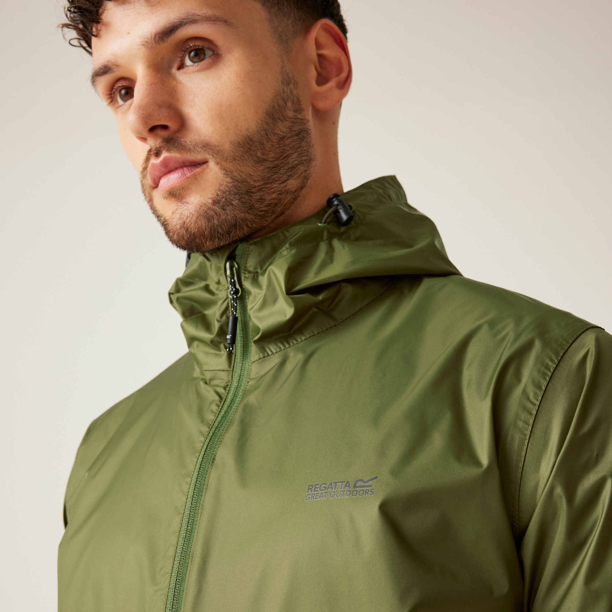 Men's Pack-It III Waterproof Jacket | Nephrite Green