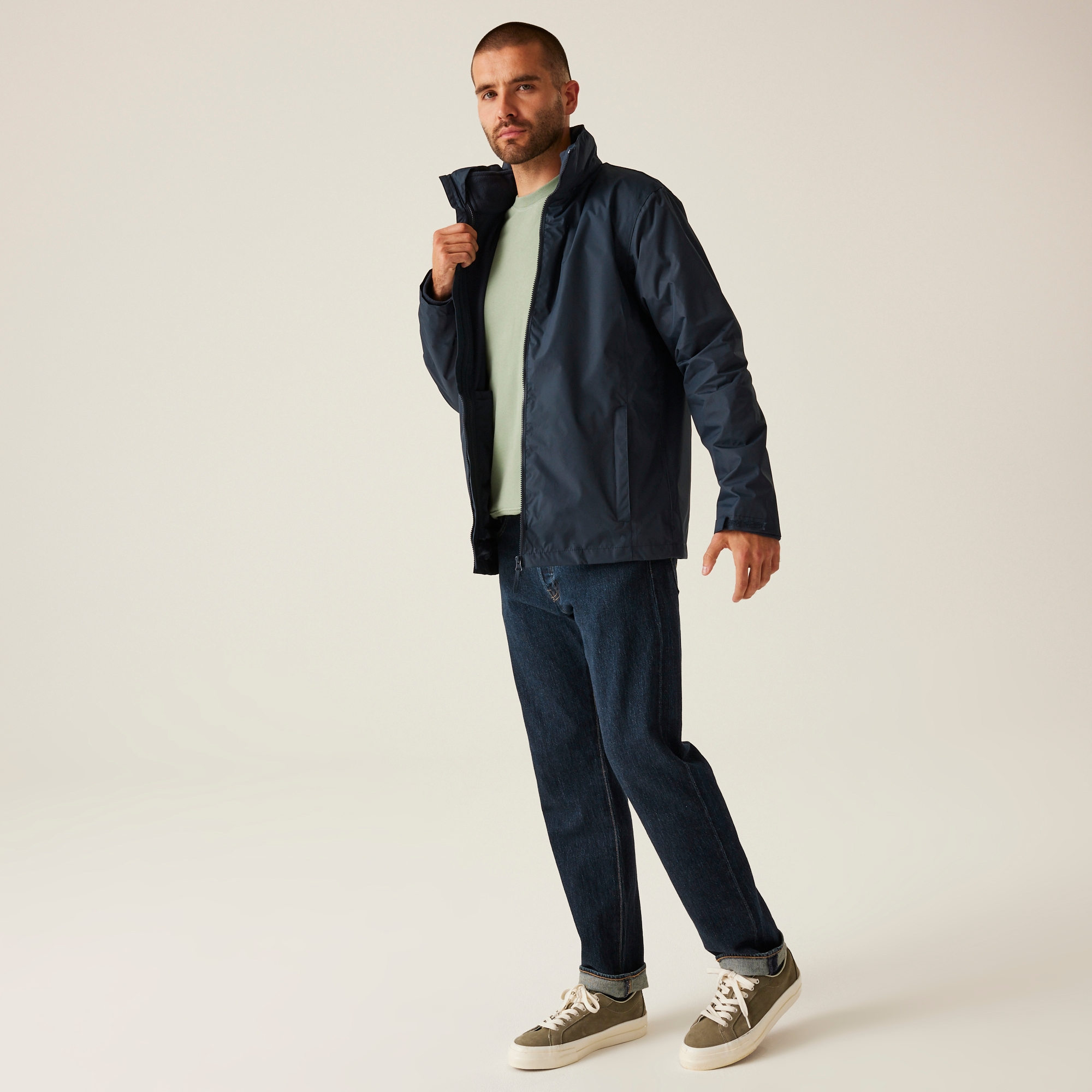 Men's Classic Waterproof 3 in 1 Jacket | Navy