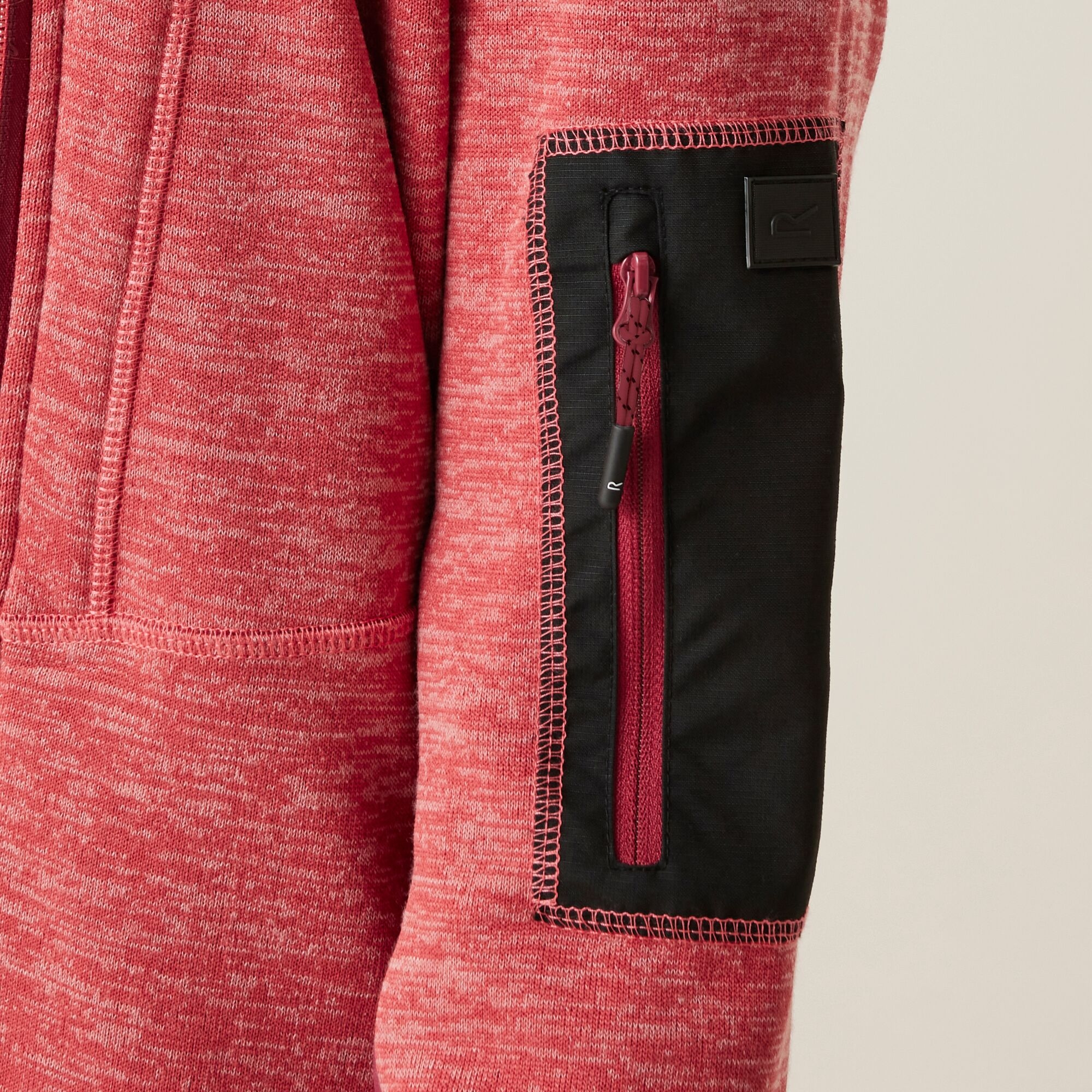 Women's Kemilia Full Zip Fleece | Mineral Red Rumba Red