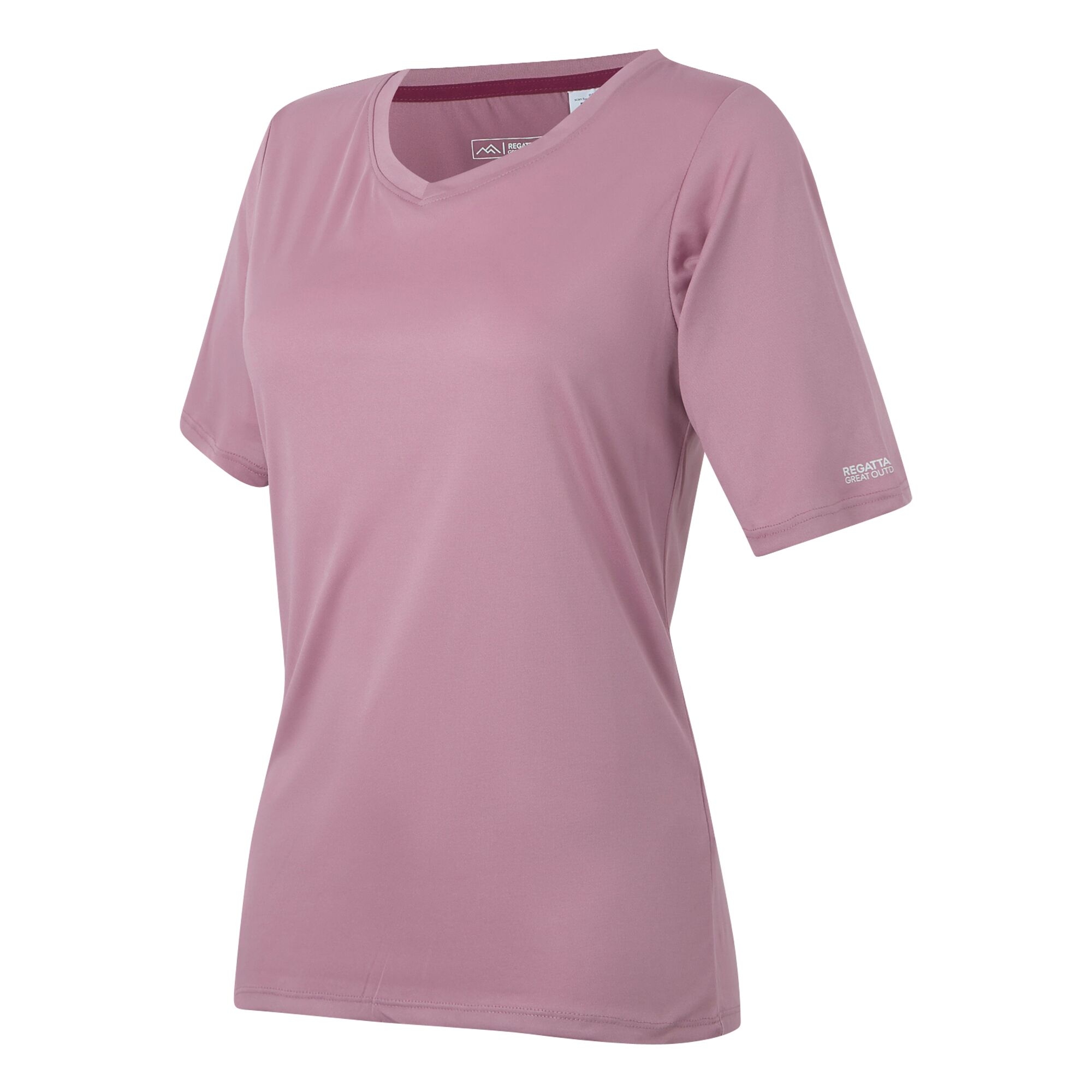 Women's Fingal II V-Neck T-Shirt | Lilas