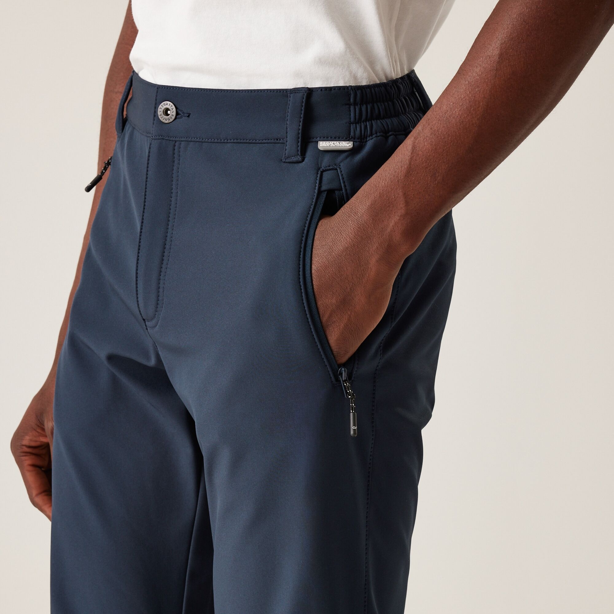 Men's Geo II Softshell Walking Trousers | Navy