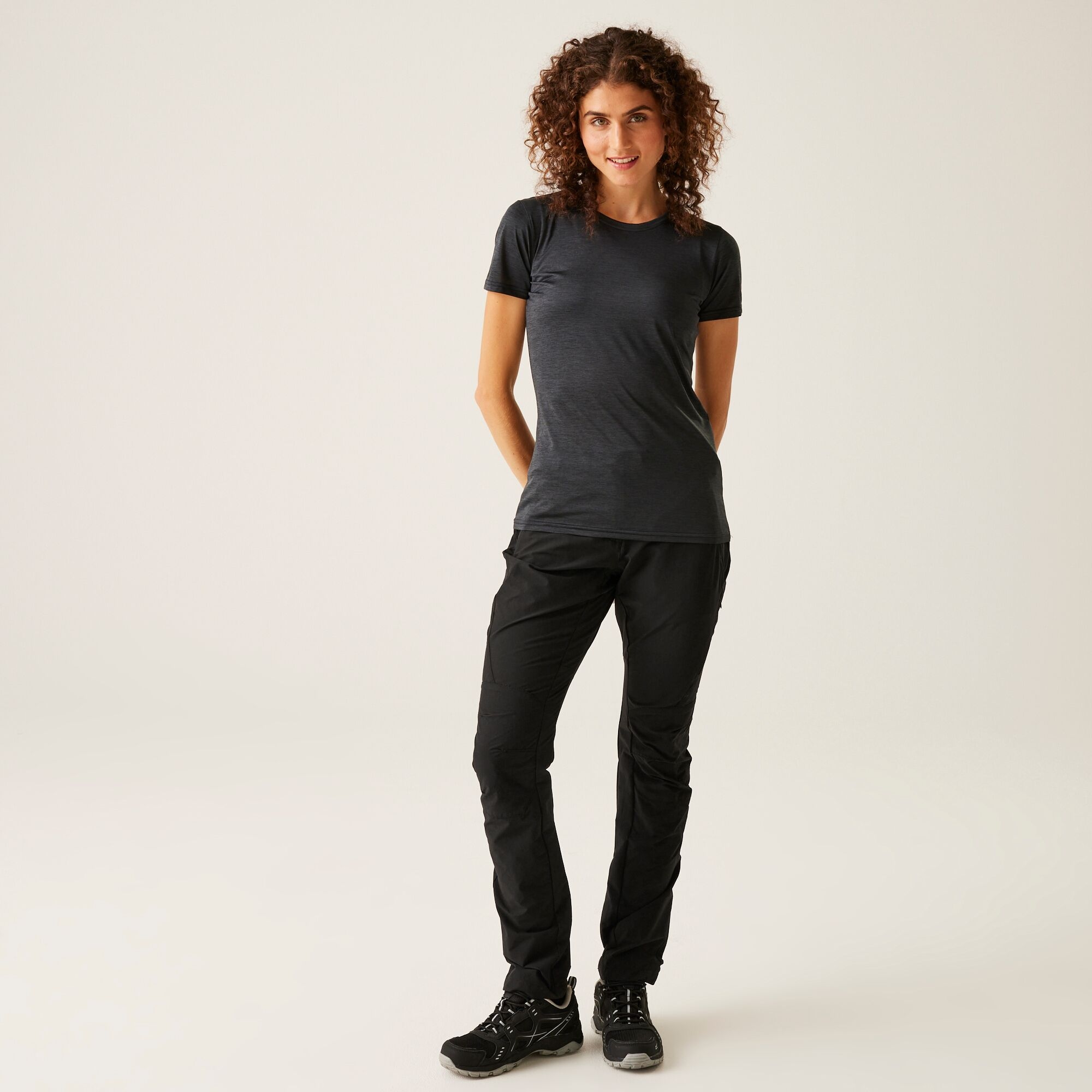 Women's Highton Stretch Walking Trousers | Black