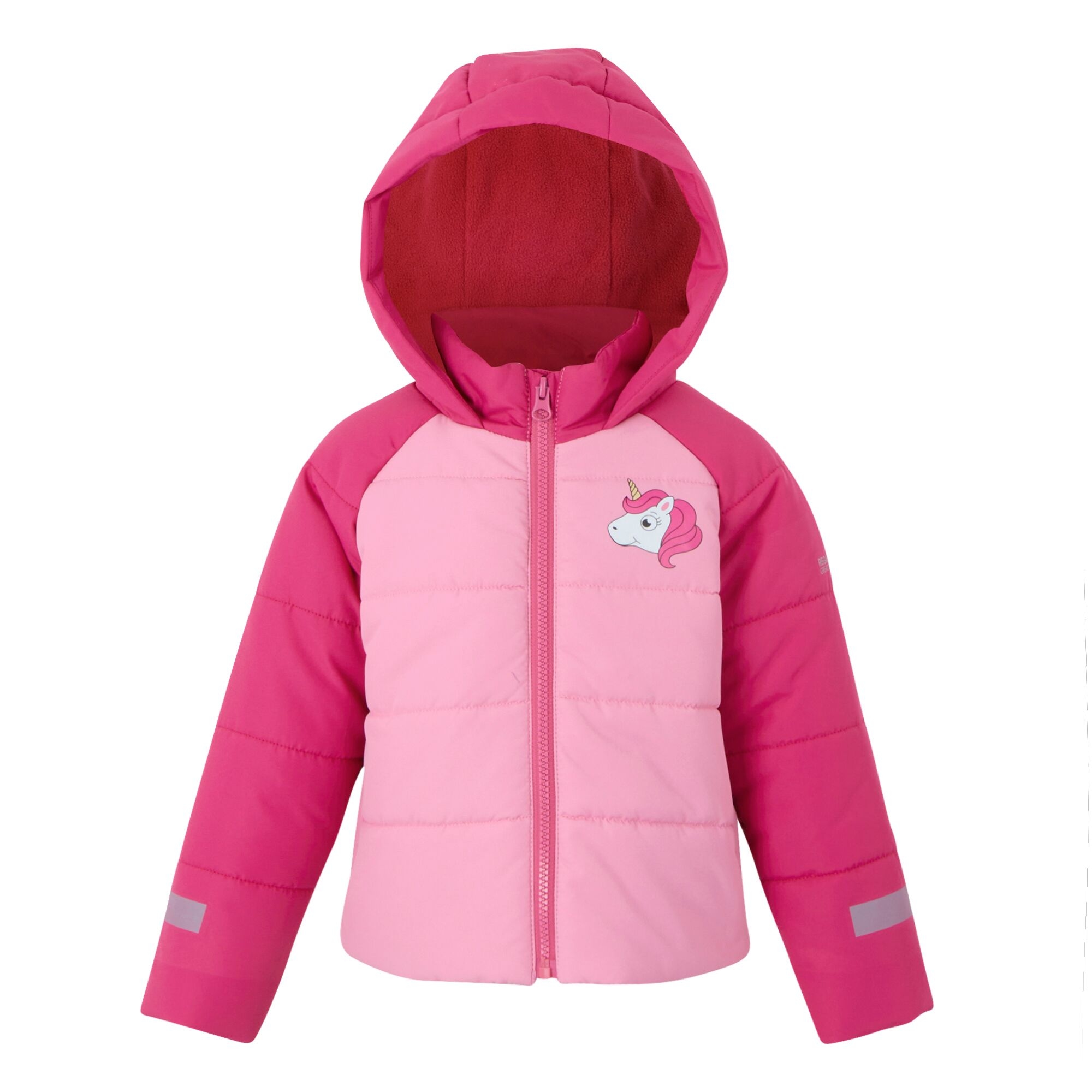 Kids' Animal Quilted Jacket | Luna the Unicorn Sweet Pink
