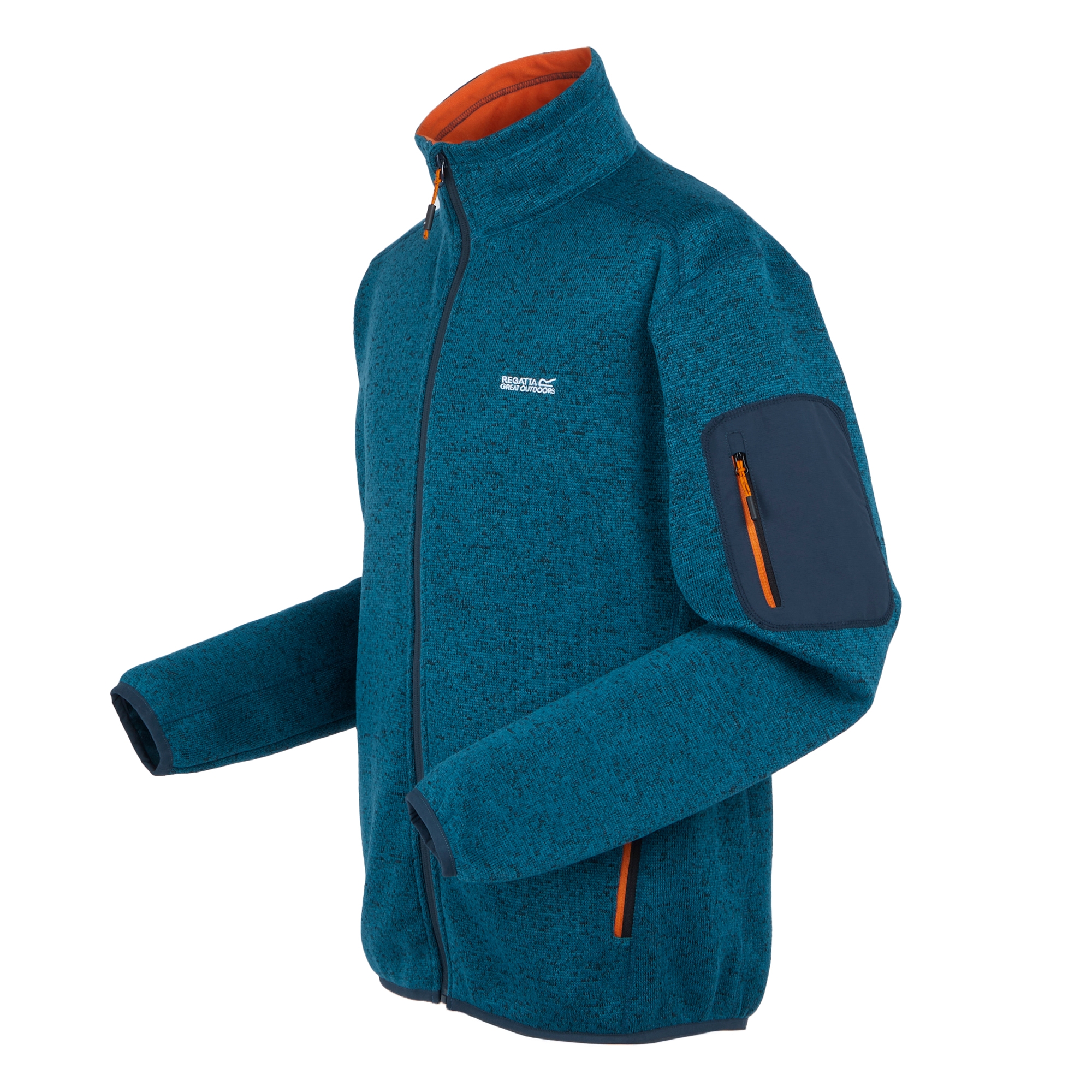 Men's Newhill Full Zip Fleece | Moroccan Blue Navy Fox