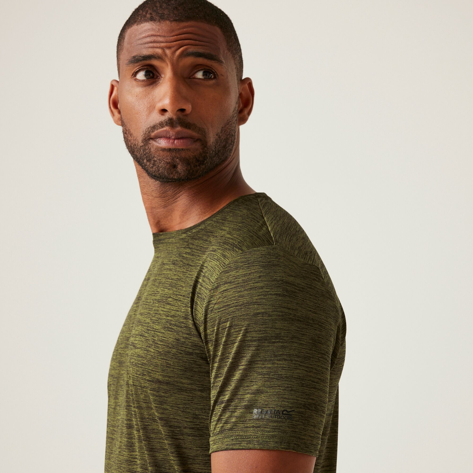 Men's Fingal Edition Marl T-Shirt | Nephrite Green