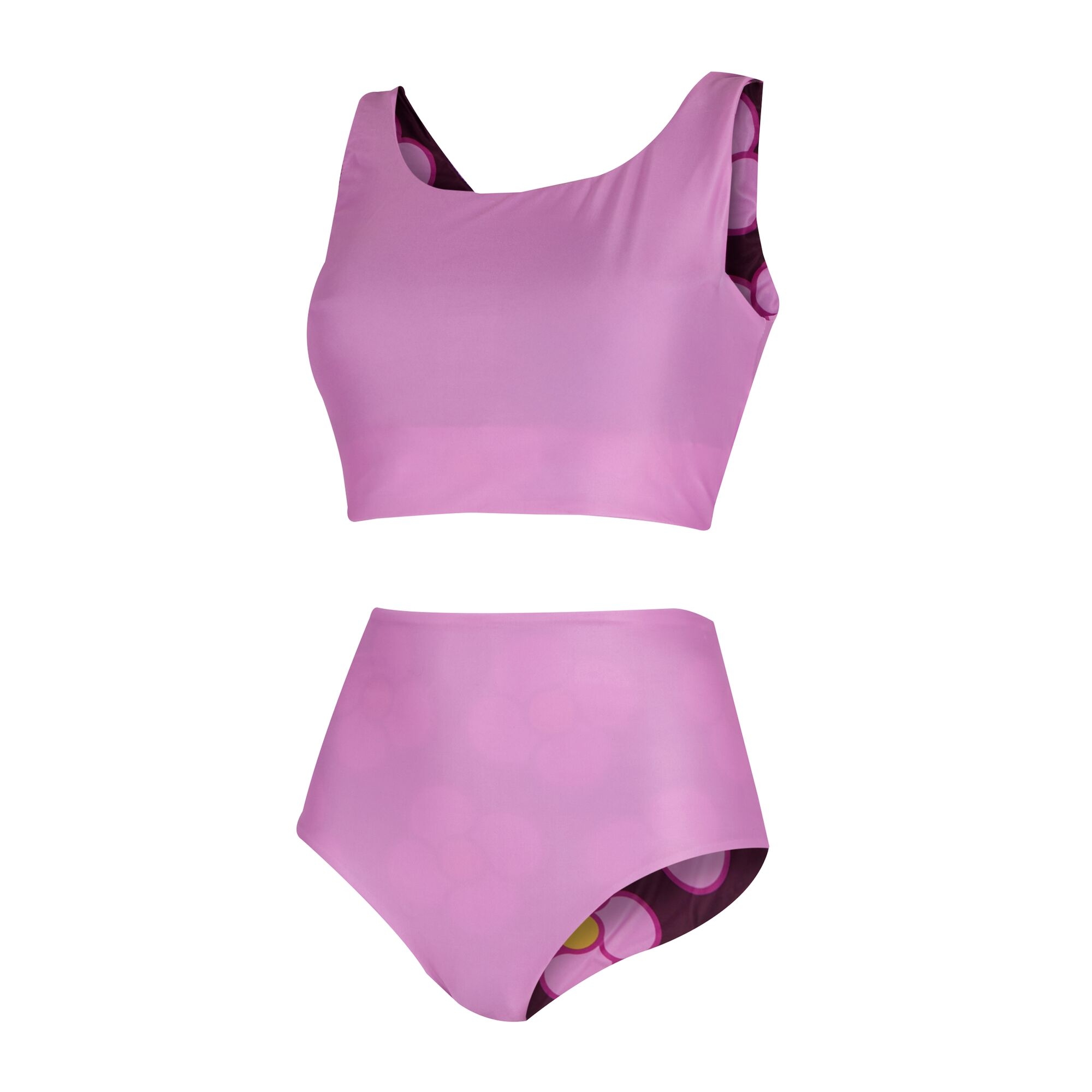 Orla Kiely Reversible Bikini Set | Spinning Flower Morello