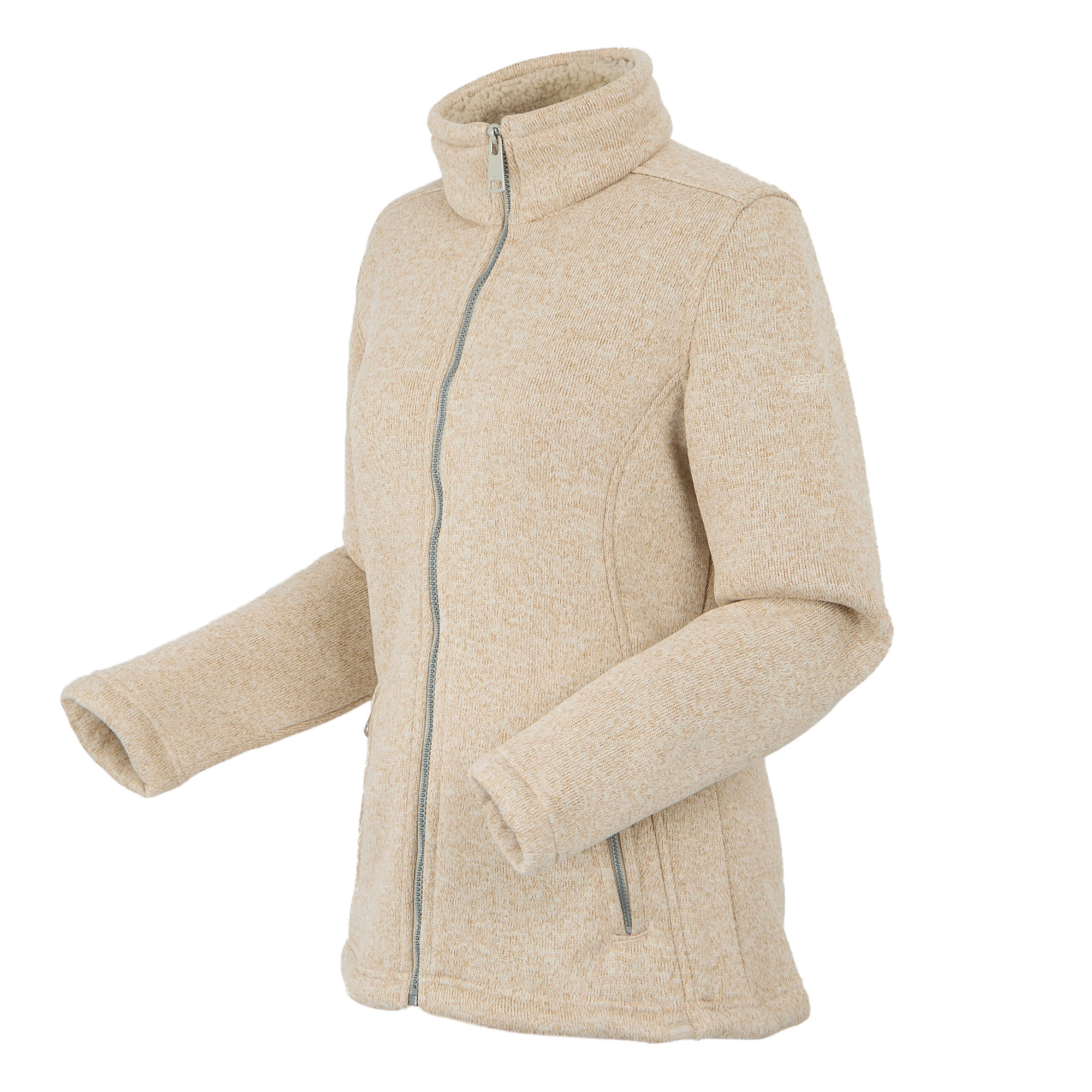 Women's Razia II Full Zip Bonded Fleece | Light Vanilla Moccasin