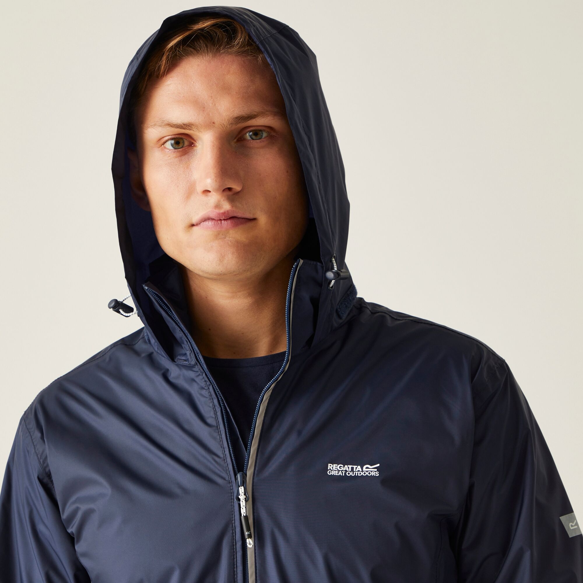 Men's Lyle IV Waterproof Packaway Jacket | Navy
