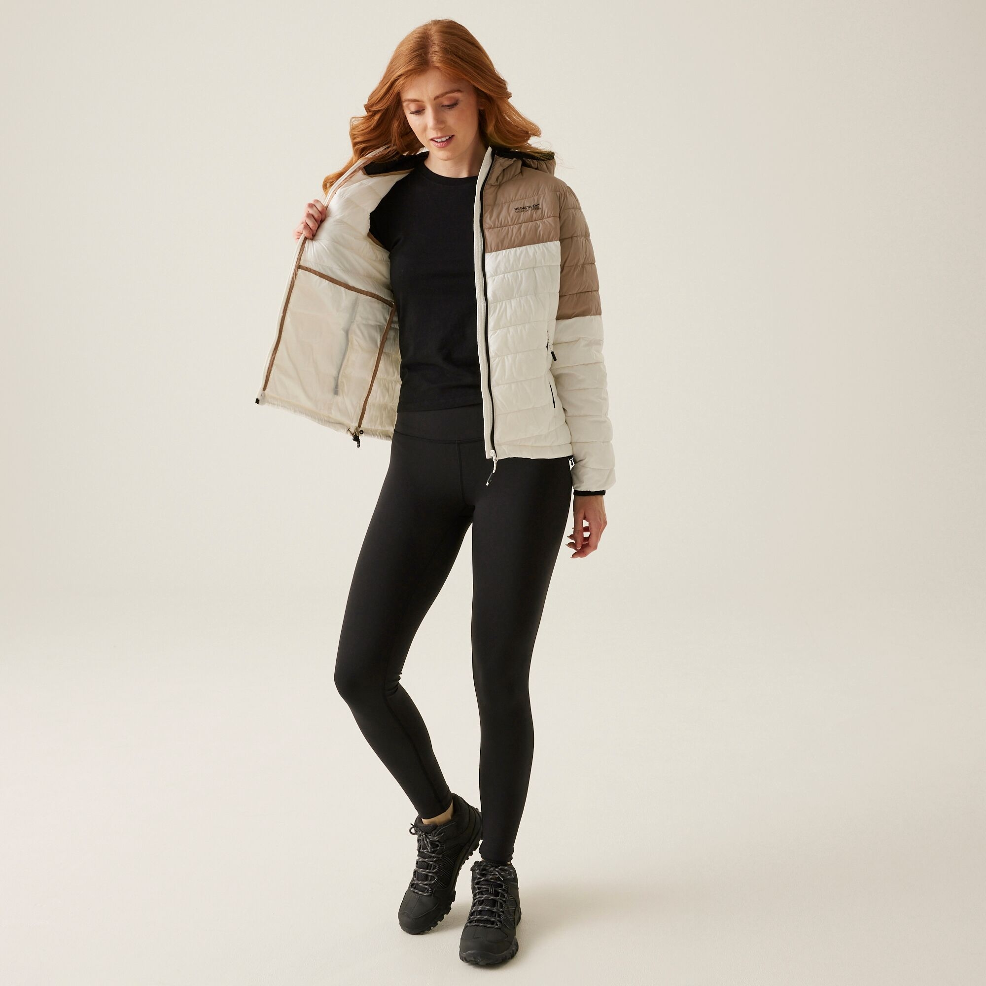 Women's Hillpack II Hooded Jacket | Blanc De Blanc Warm Taupe