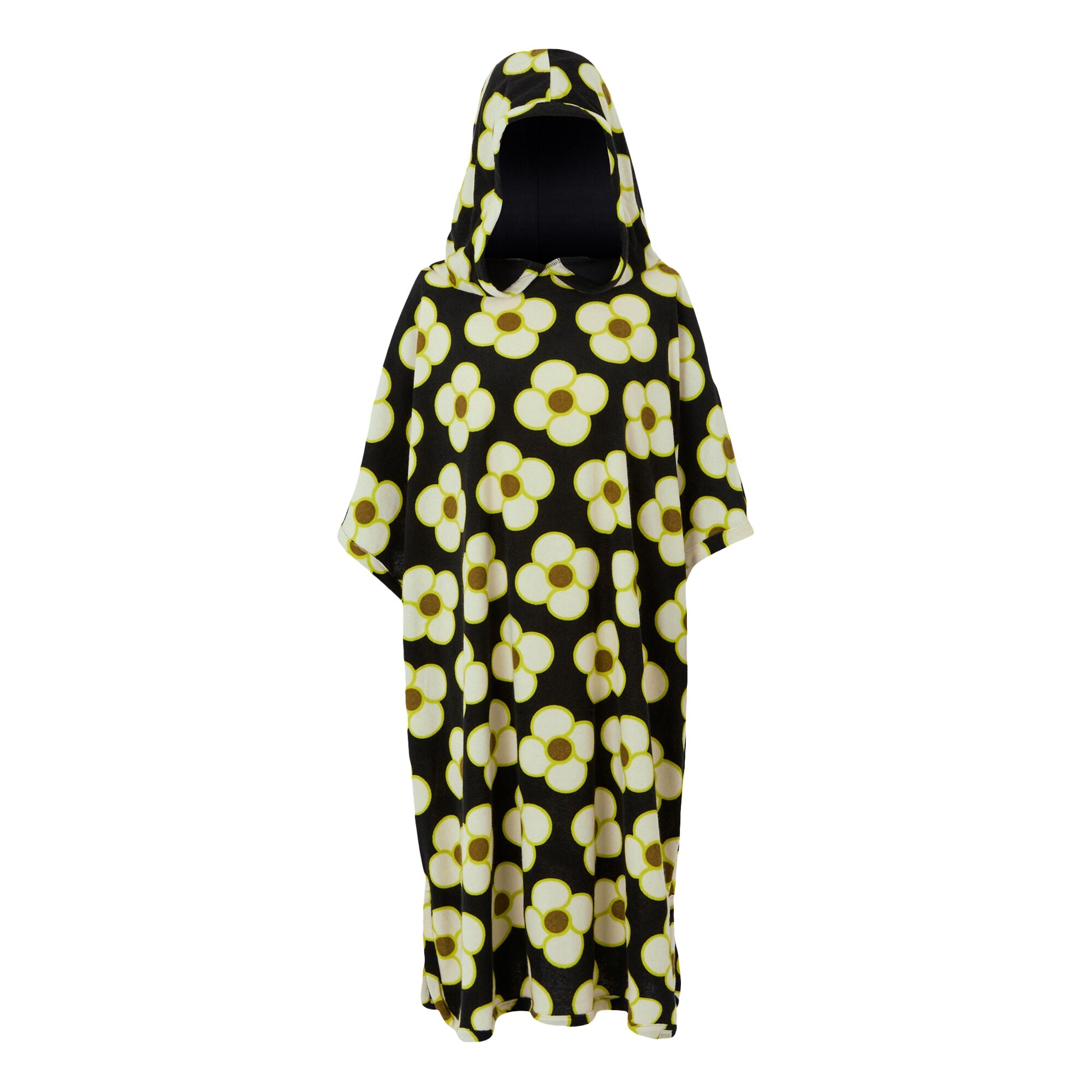 Orla Kiely Towelling II Robe | Spinning Flower Black