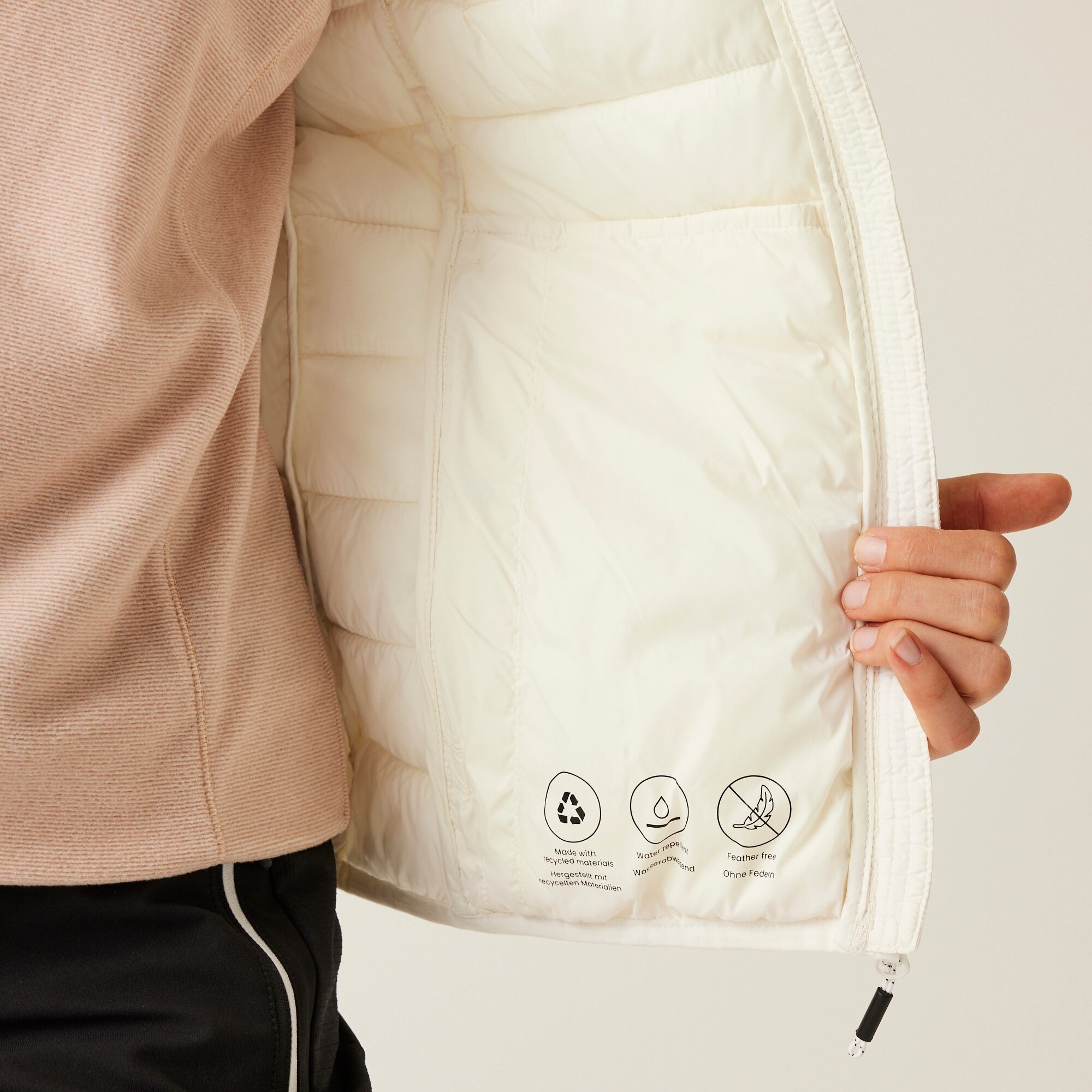 Women's Marizion Quilted Gilet | Blanc De Blanc