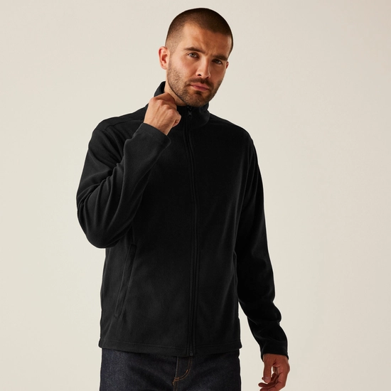 Men's Classic Full Zip Lightweight Microfleece | Seal Grey