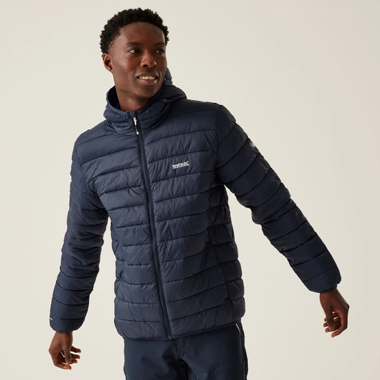 Men's Hooded Marizion Padded Jacket | Olympian Blue Green Flash