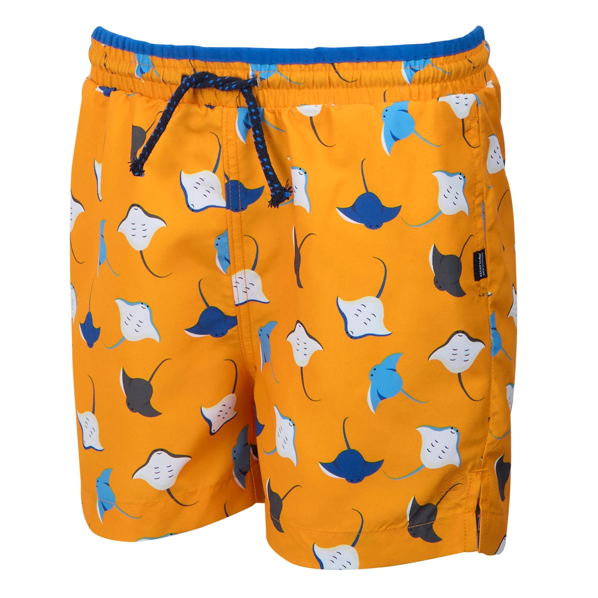 Kids' Skander III Swim Shorts | Bright Marigold Stingray