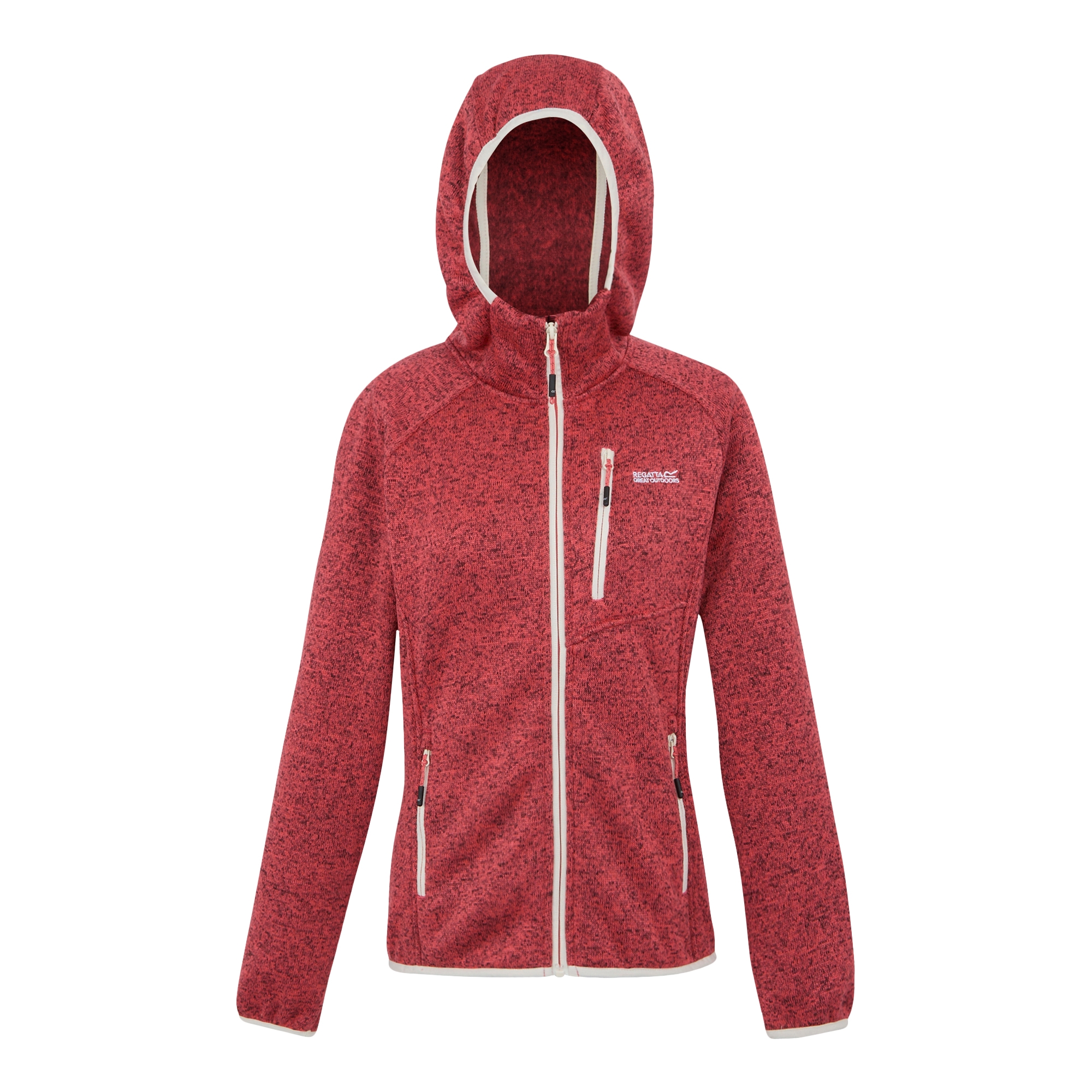 Women's Newhill II Hooded Fleece | Peach Bloom Light Vanilla