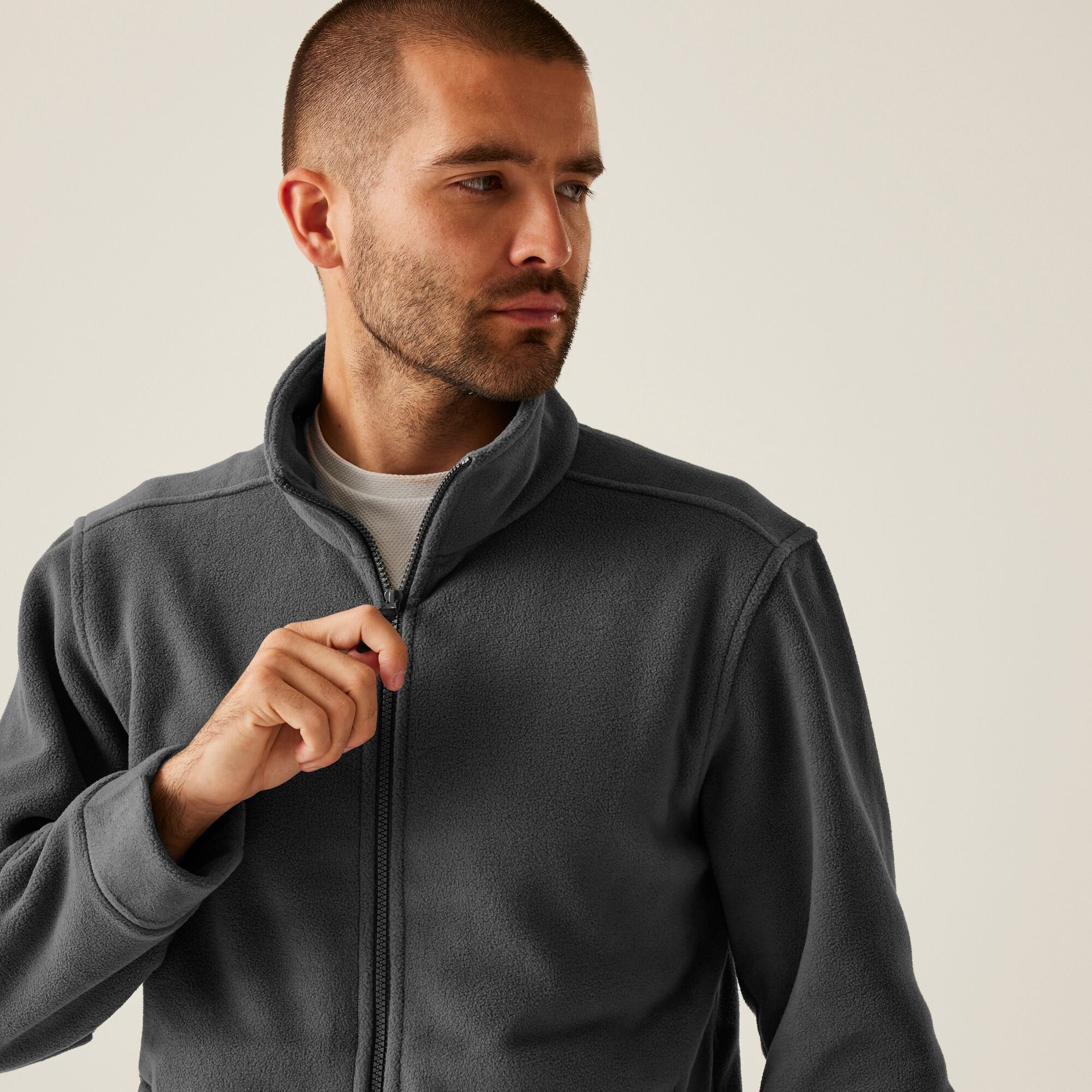 Men's Thor 300 Full Zip Fleece | Seal Grey