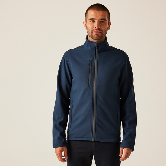 Men's Honestly Made Recycled Softshell Jacket | Navy