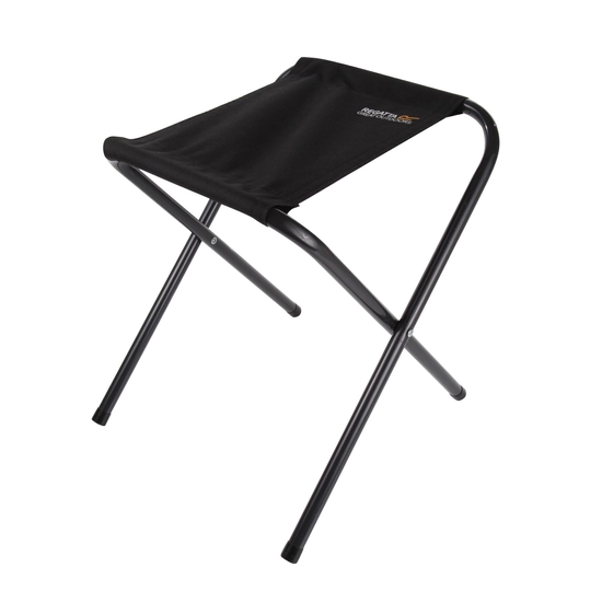 Marcos Folding Camping Stool | Black Seal Grey