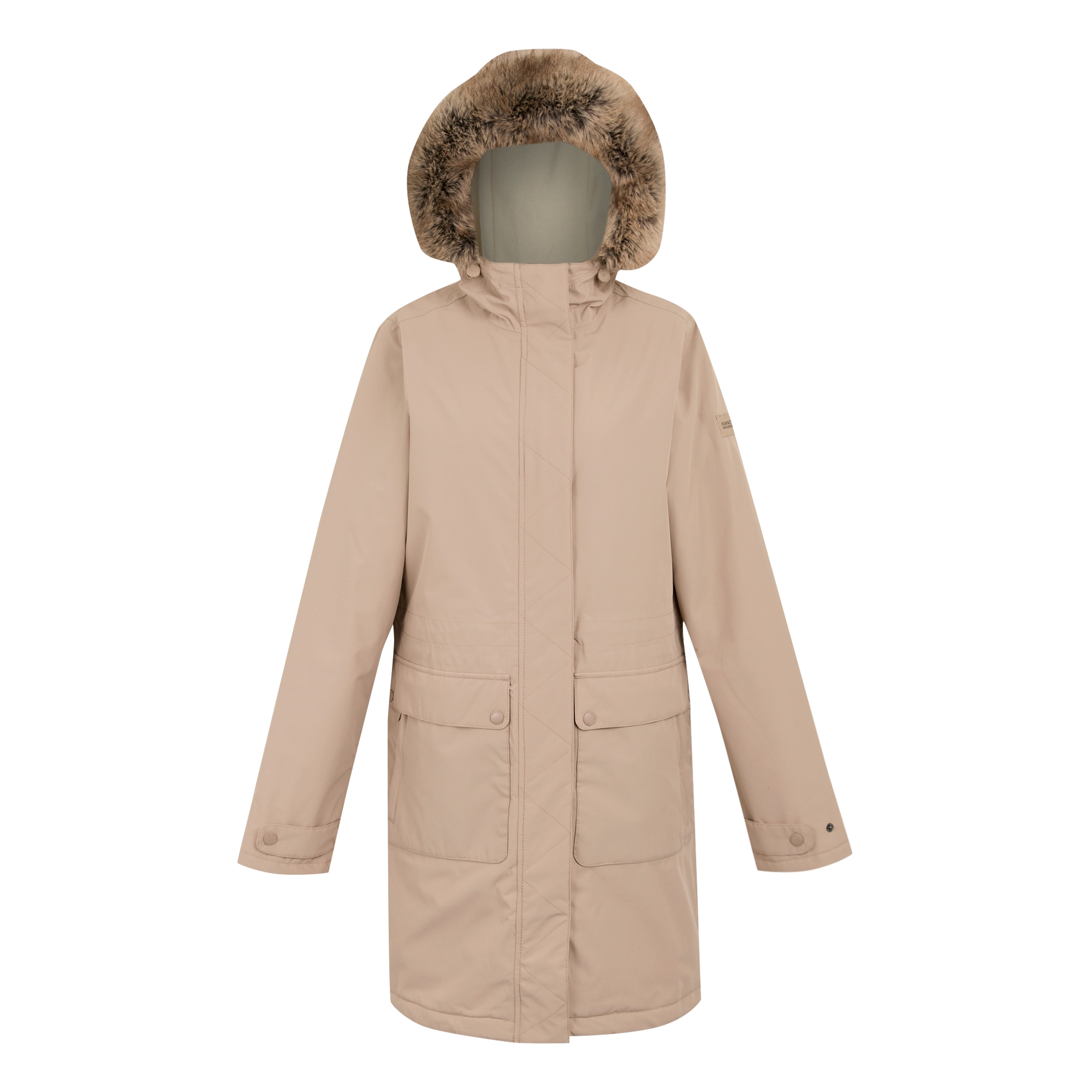 Women's Sabinka II Fur Trim Parka Jacket | Warm Taupe