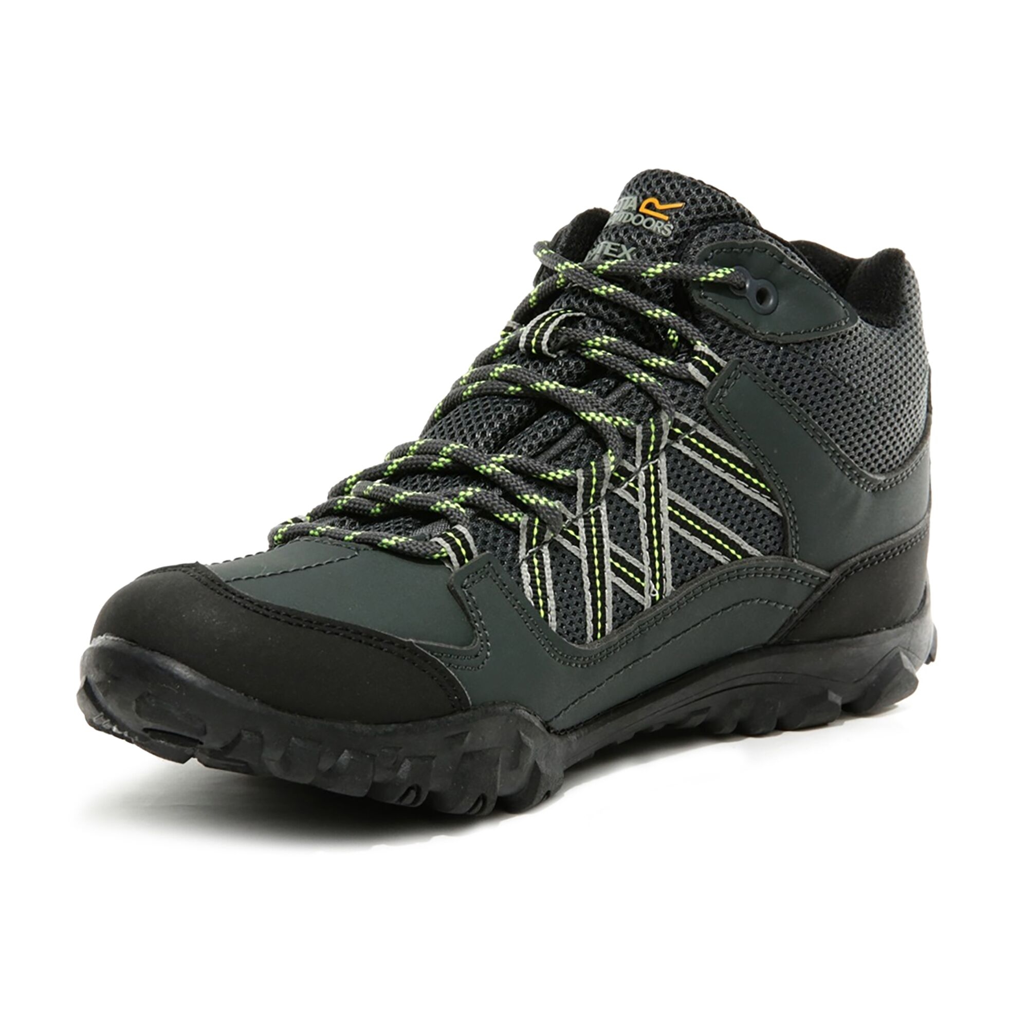 Kids' Edgepoint Waterproof Mid Walking Boots | Briar Electric Lime
