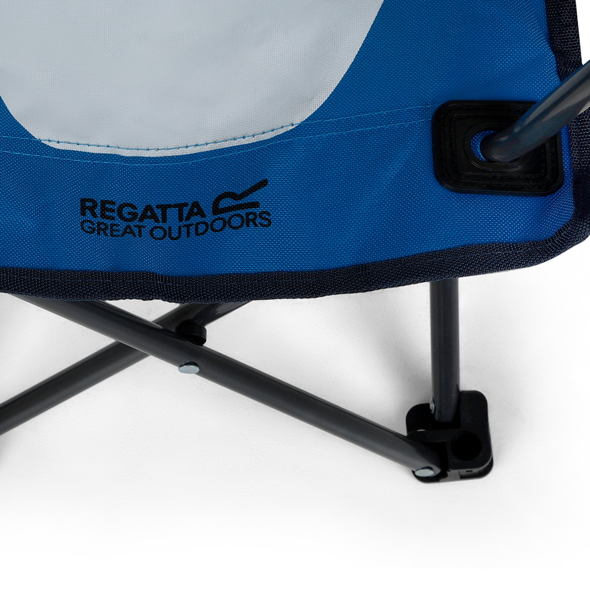 Kids Animal Camping Chair | Bubbles The Shark Hawaiian Blue