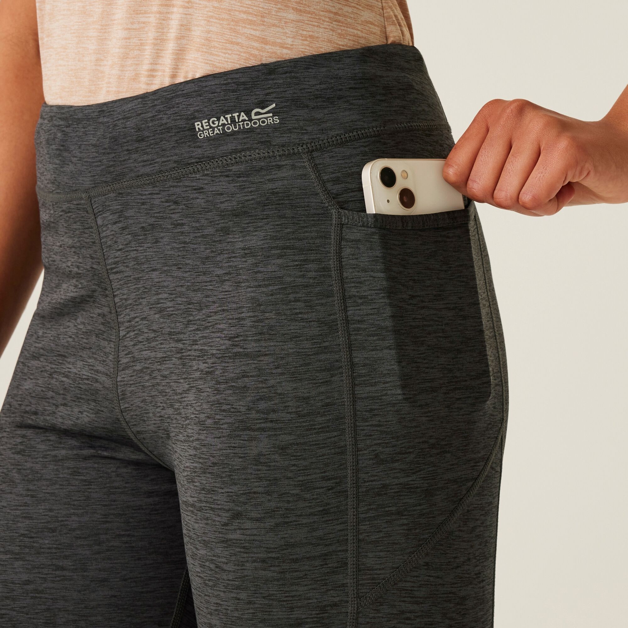 Women's Holeen II Winter Leggings | Seal Grey Marl