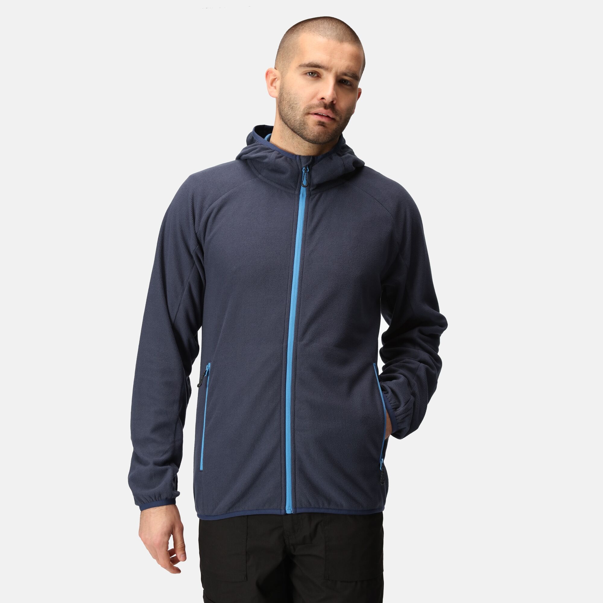 Men's Navigate Full-Zip Fleece | Navy French Blue