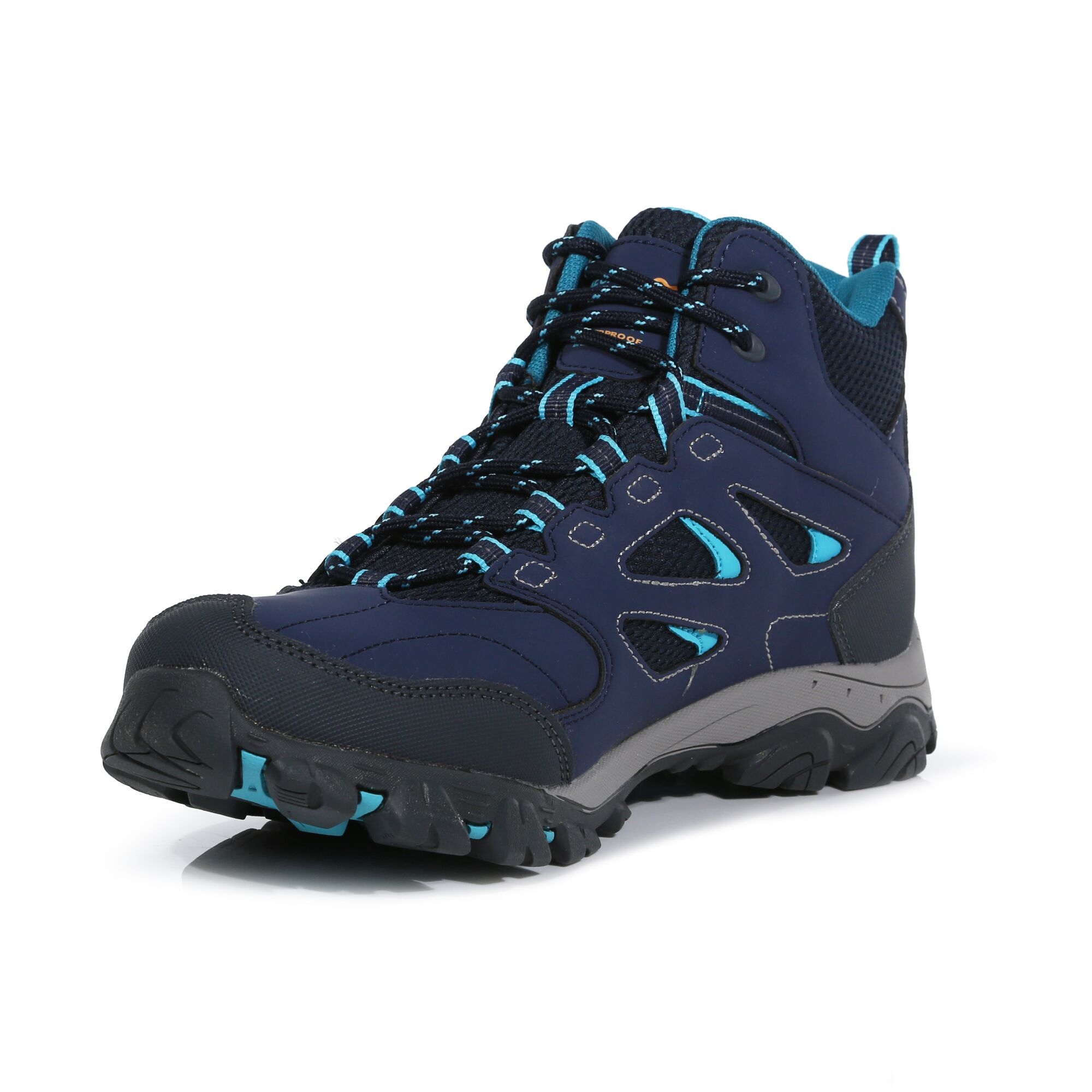 Women's Holcombe Waterproof Mid Walking Boots | Navy Azure Blue