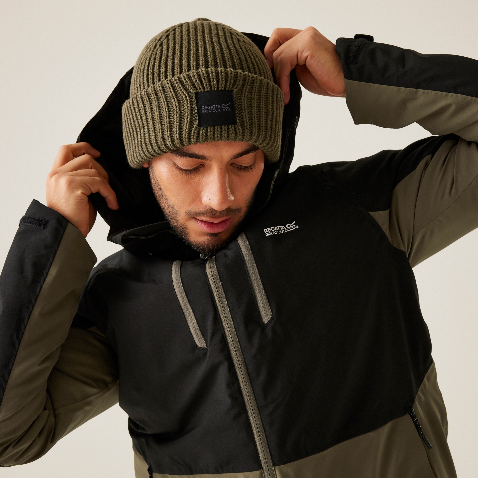 Men's Highton Stretch Padded Jacket III | Crocodile Black