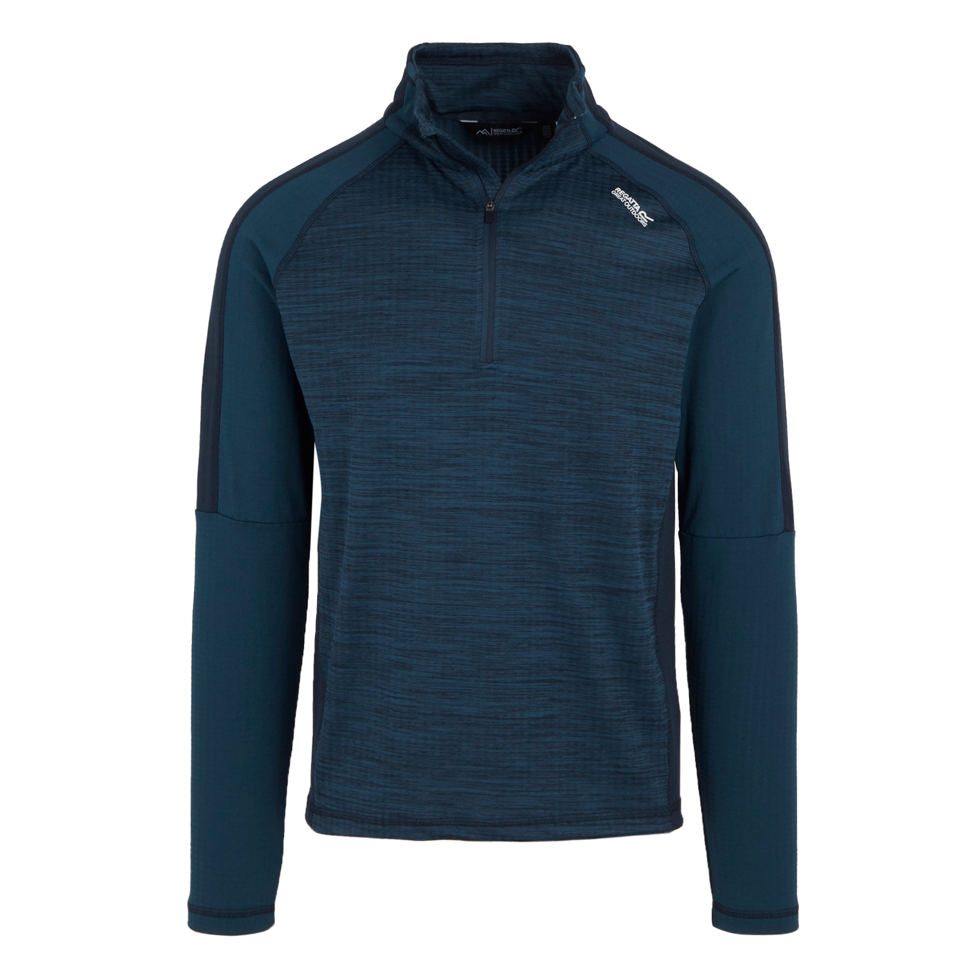 Men's Hepley Half Zip Lightweight Fleece | Moonlight Denim Navy