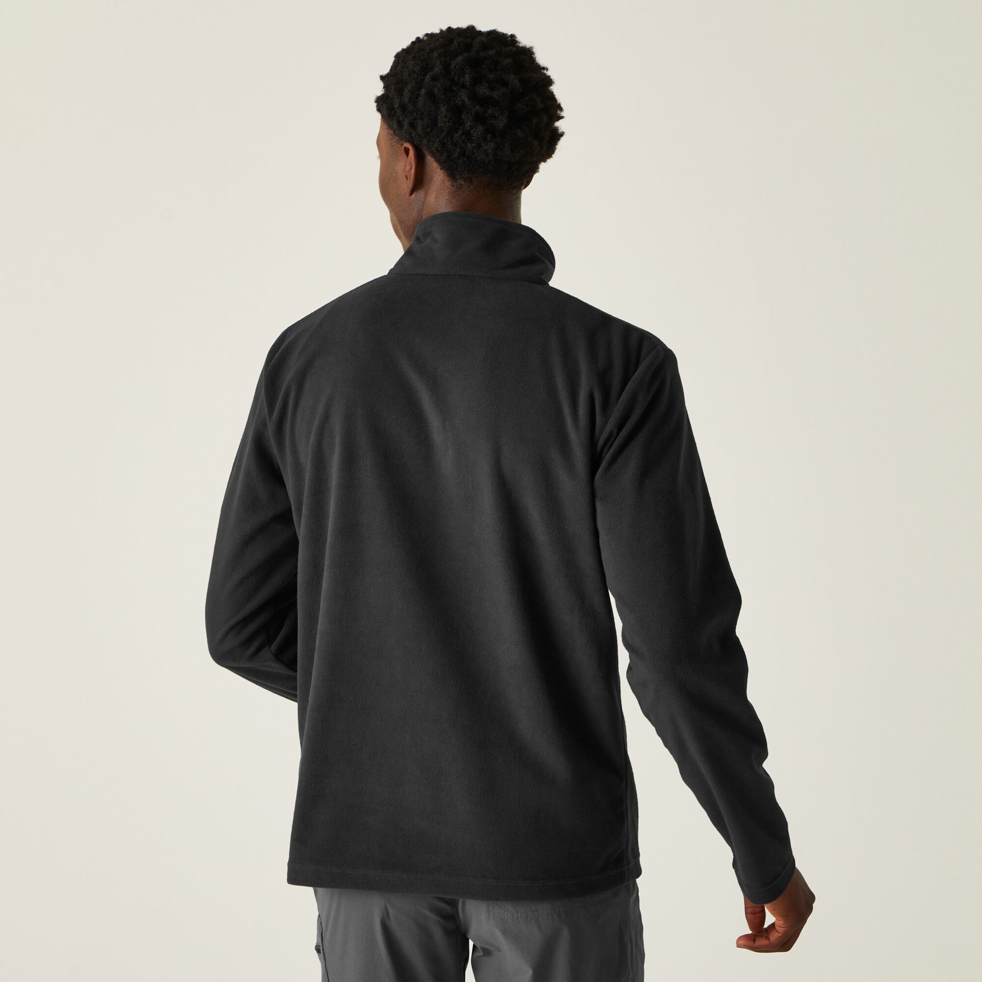 Men's Thompson Lightweight Half Zip Fleece | Black