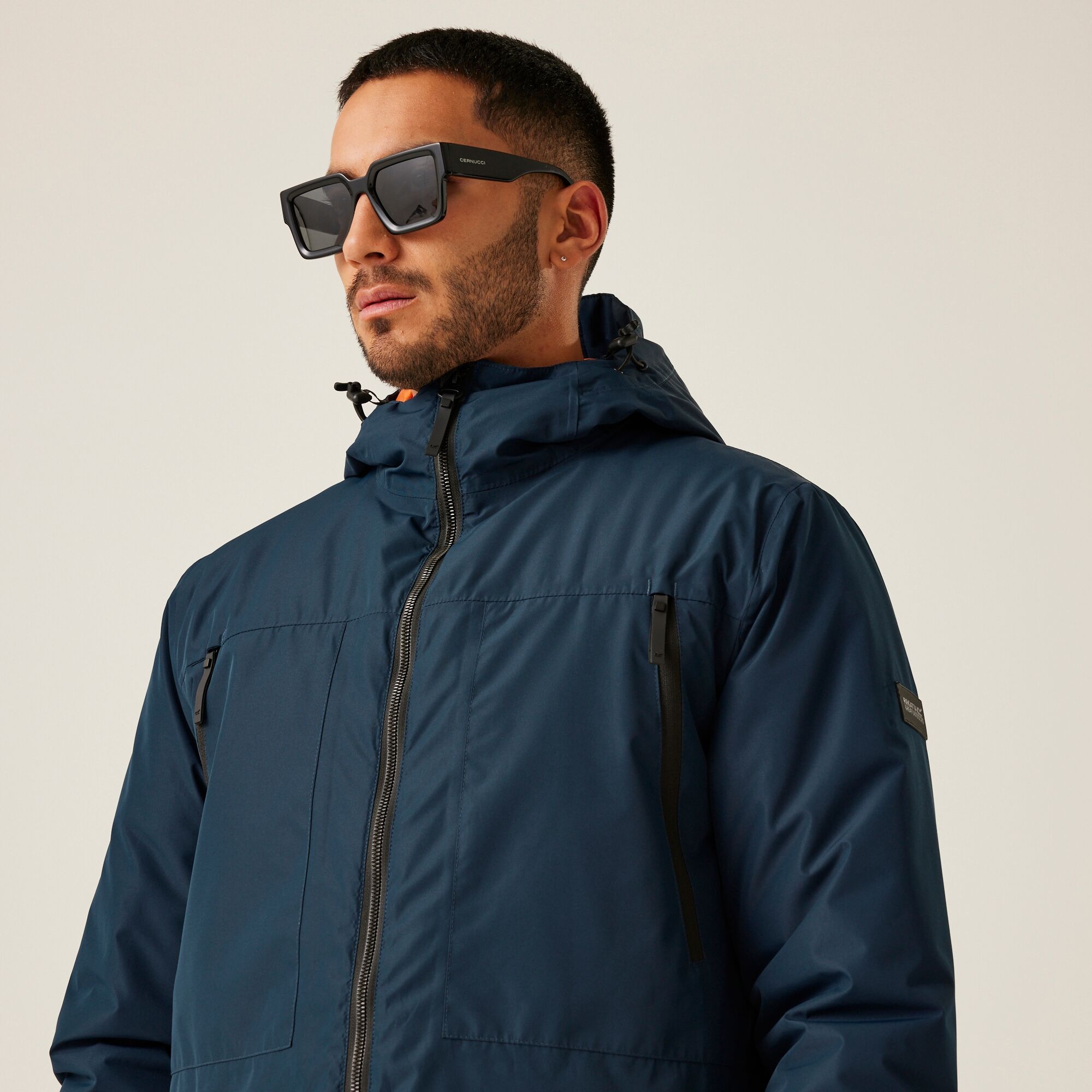 Men's Larrick Waterproof Insulated Jacket | Navy Fox