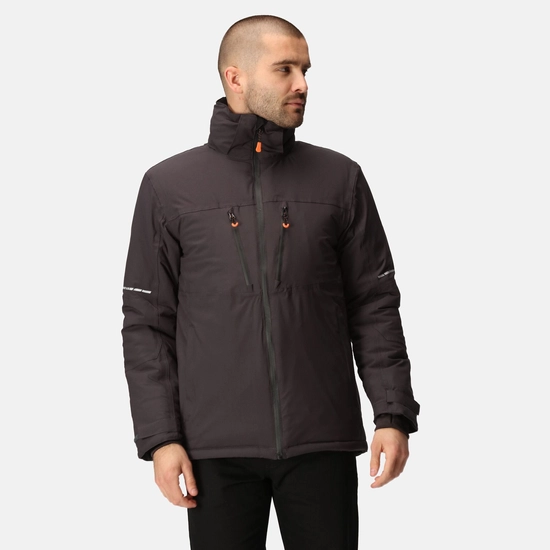 Men's X-Pro Marauder III Waterproof Insulated Jacket | Grey Black