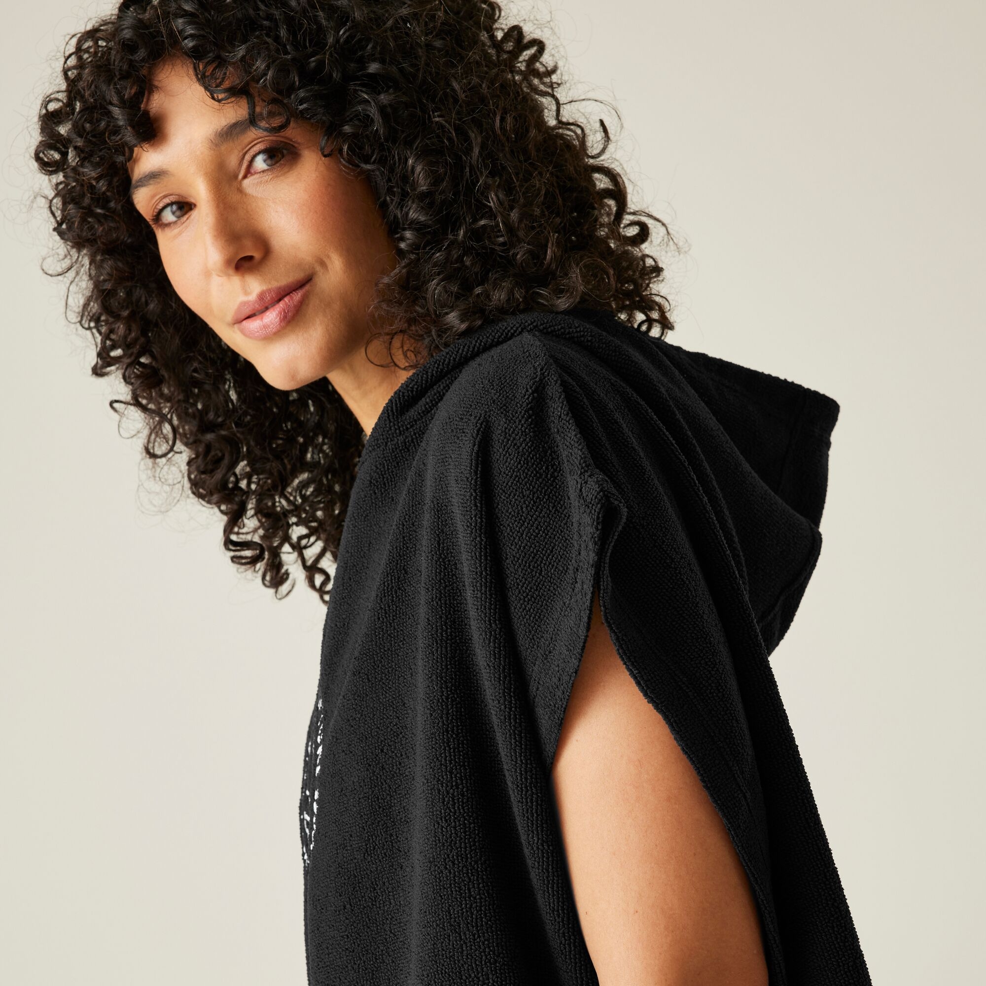 Adult's Towel Robe | Black
