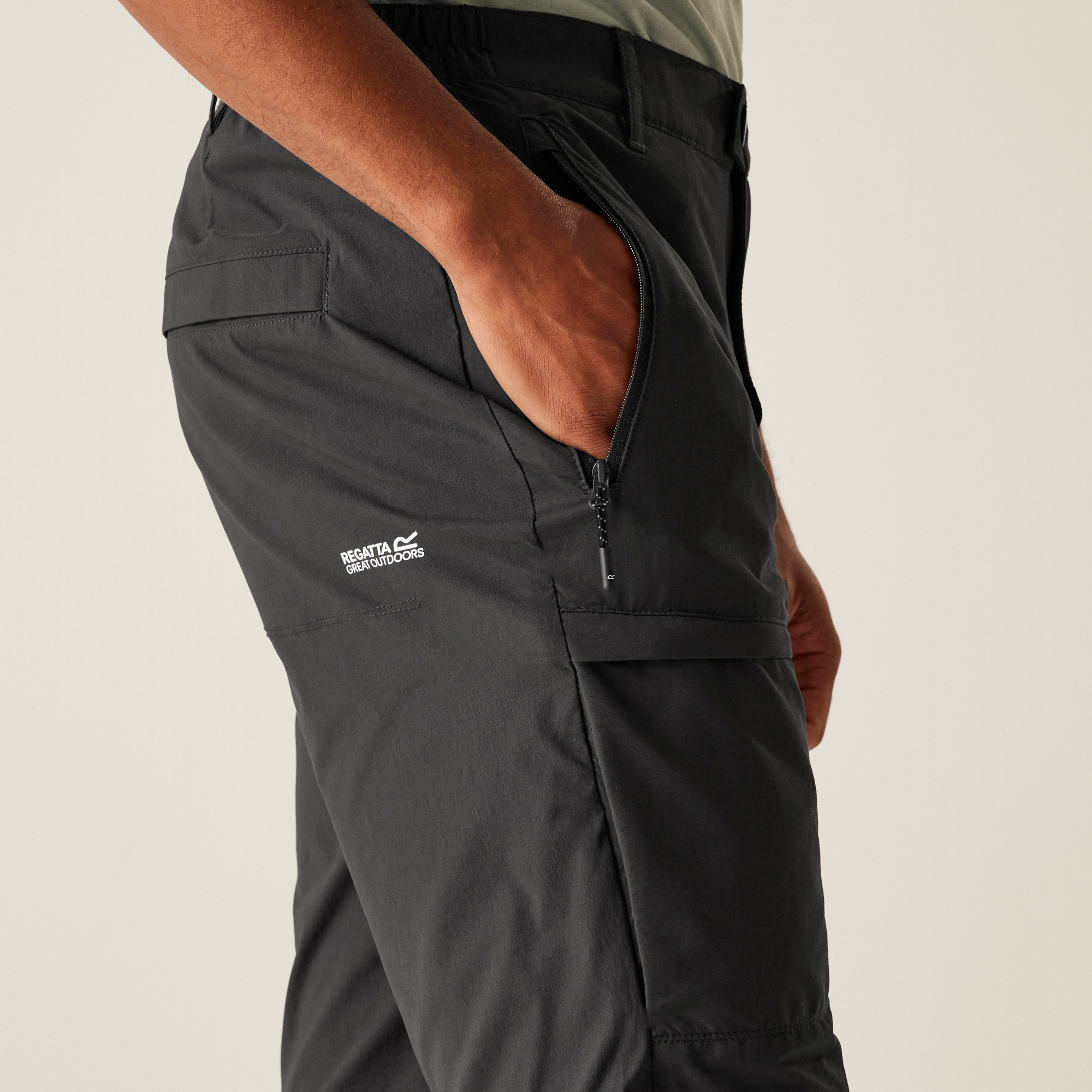 Men's Highton II Long Walking Shorts  | Ash