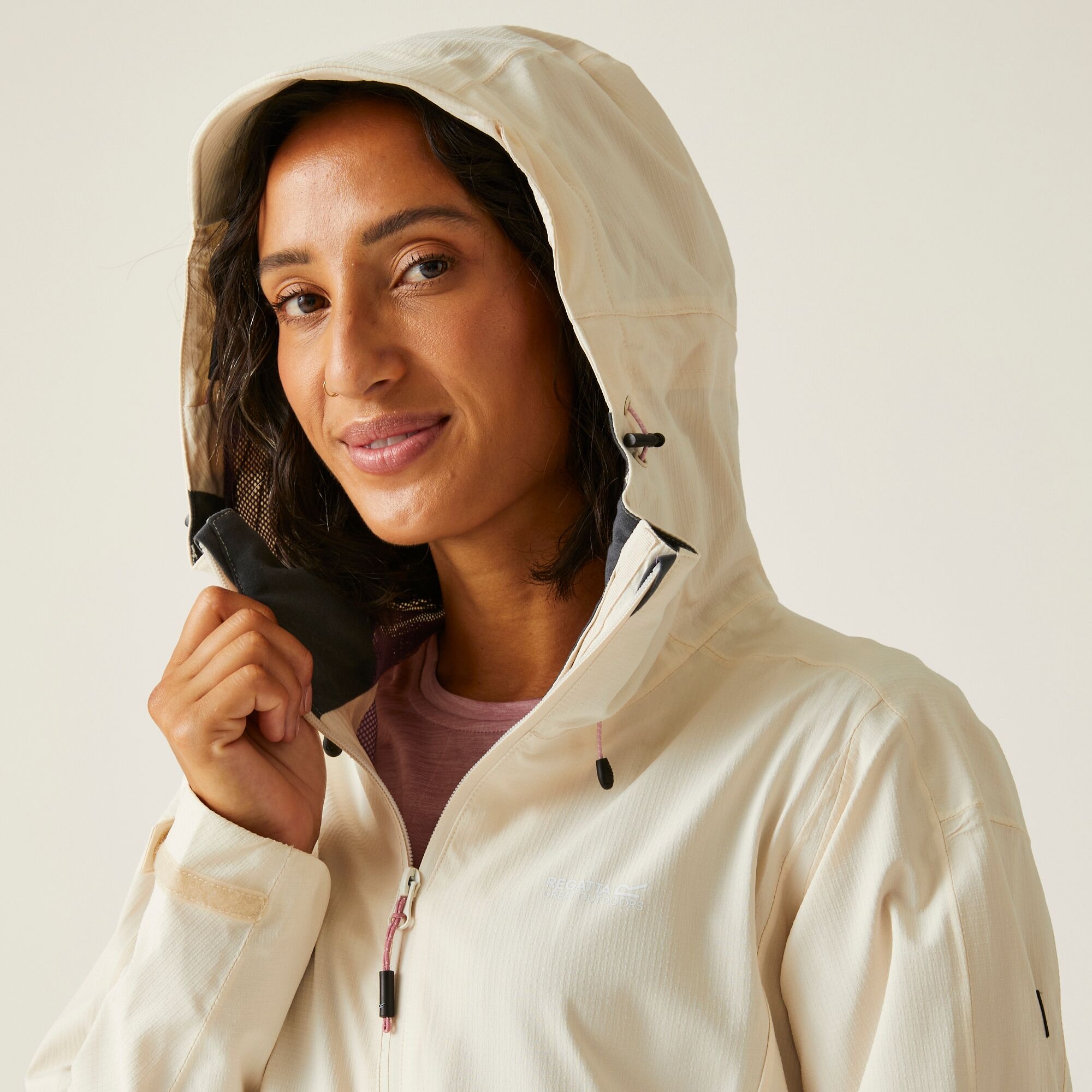 Women's Okara Waterproof Jacket | Light Vanilla Lilas