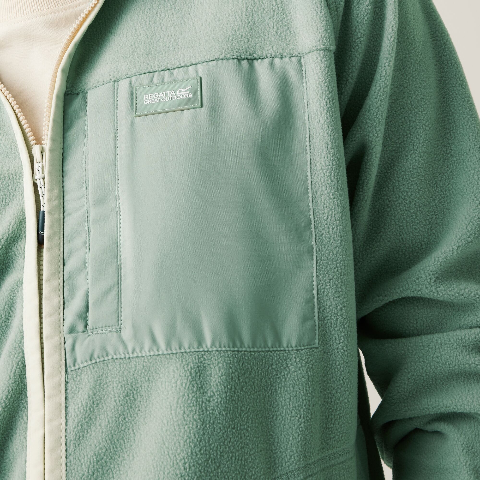 Women's Lilana Full Zip Fleece | Glacier Light Vanilla