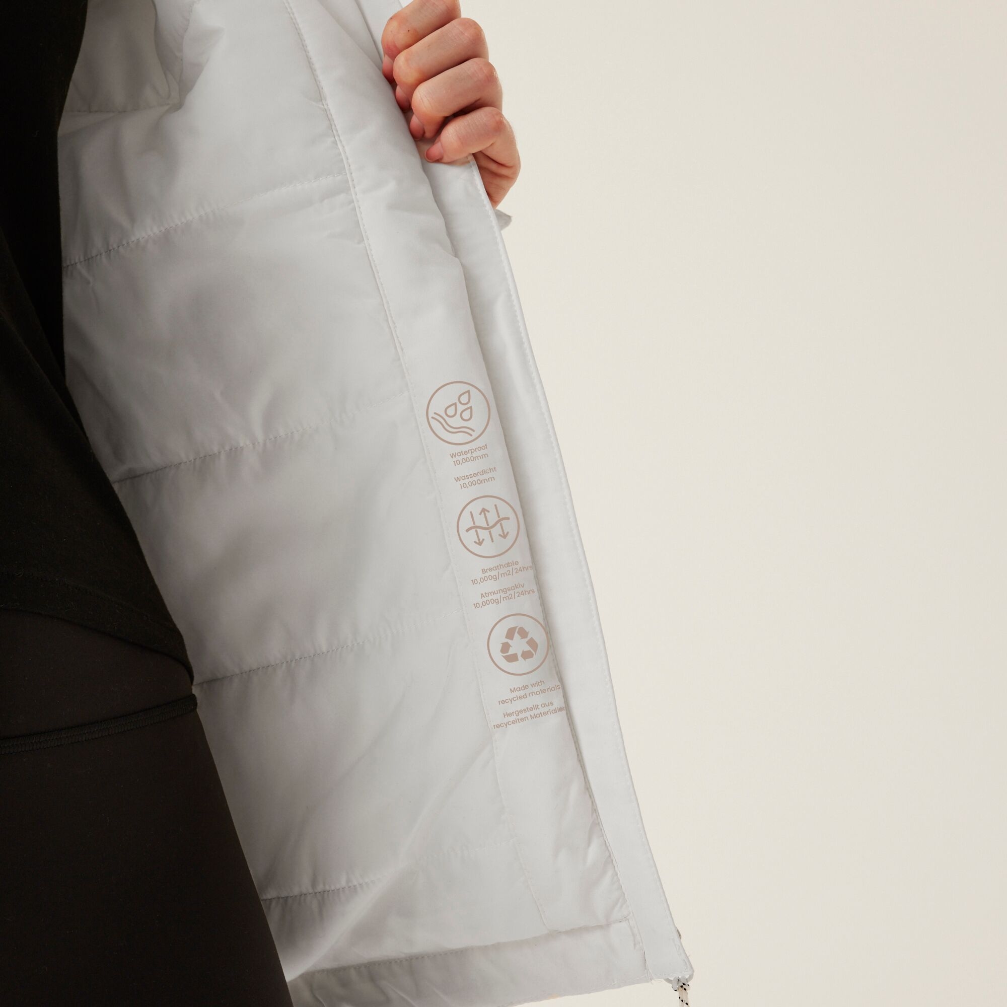 Women's Frelton Waterproof Jacket | Blanc De Blanc