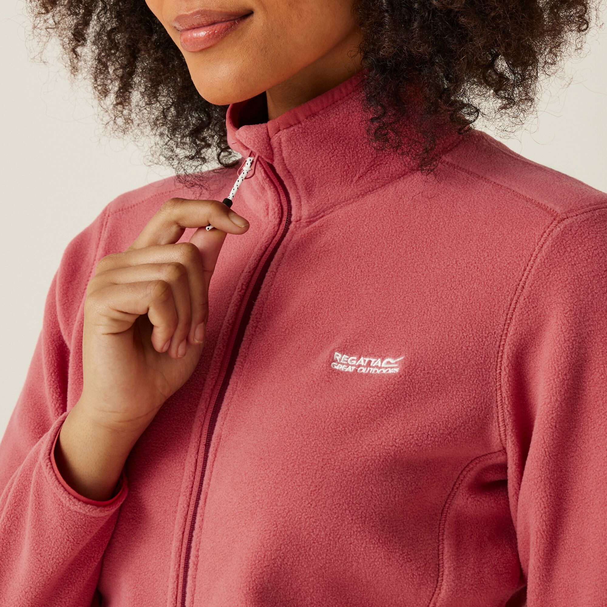 Women's Floreo IV Full Zip Fleece | Mineral Red