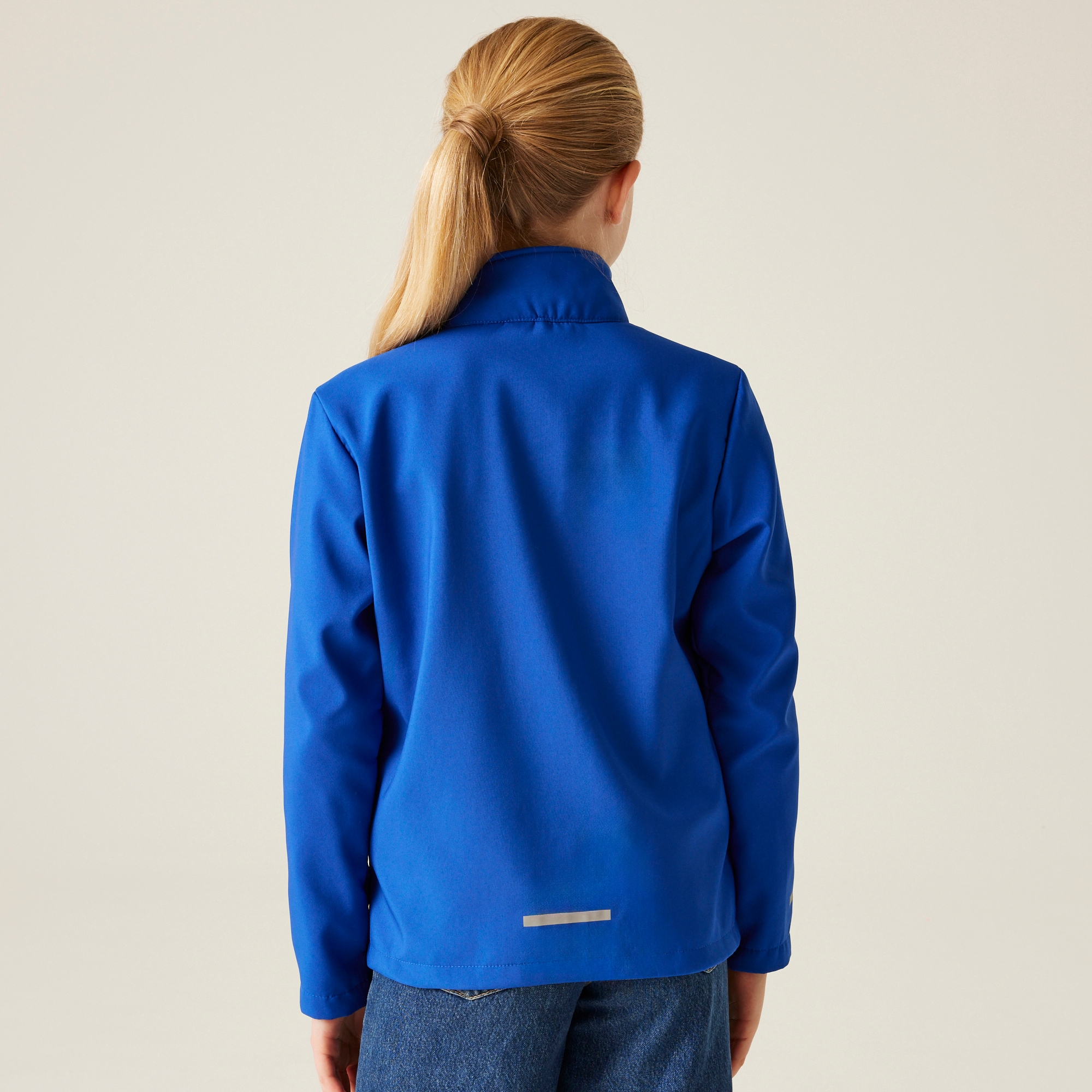 Kids' Ablaze 2-Layer Softshell | New Royal/Navy
