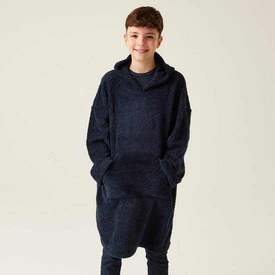 Kids' Cosy Poncho | Navy