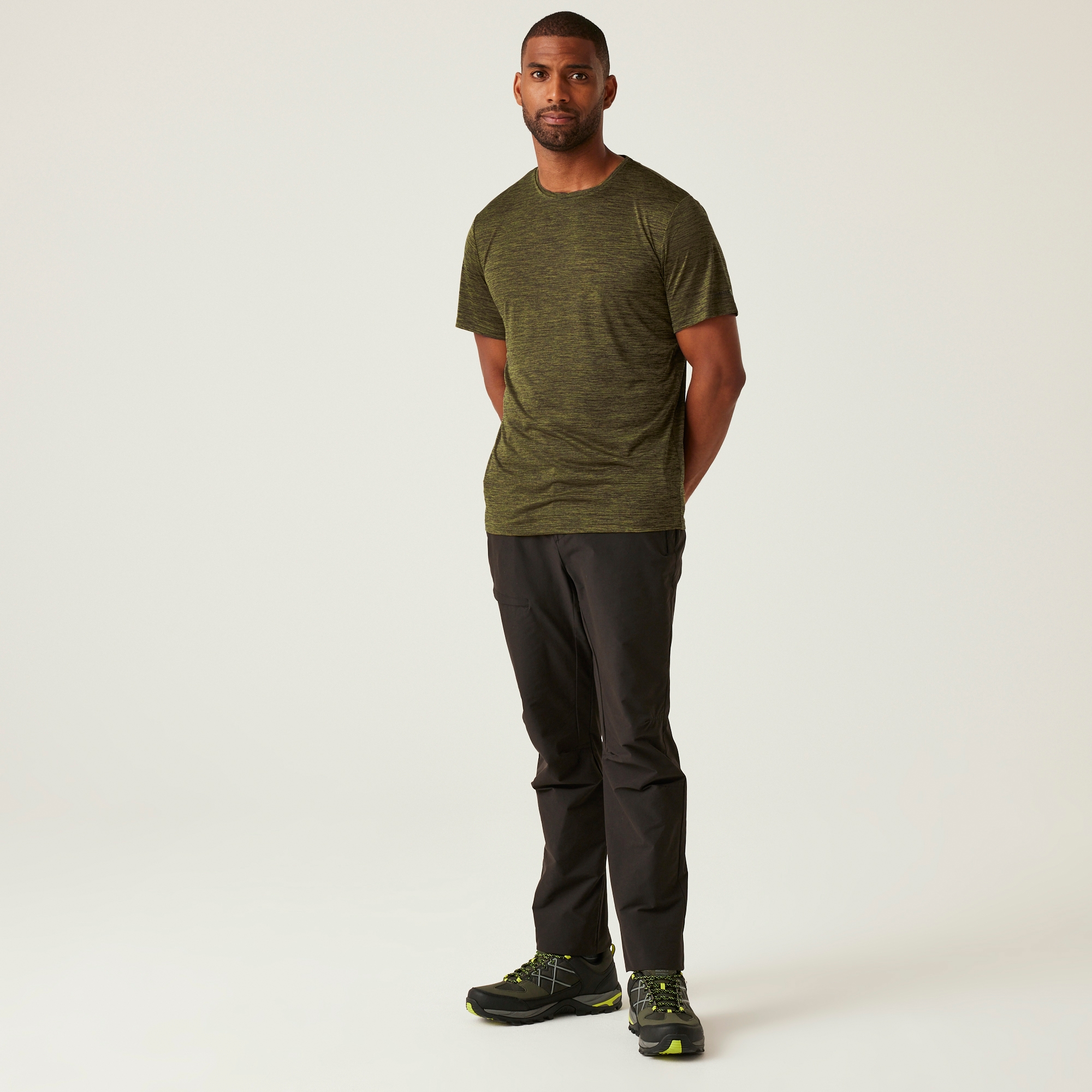 Men's Fingal Edition Marl T-Shirt | Nephrite Green