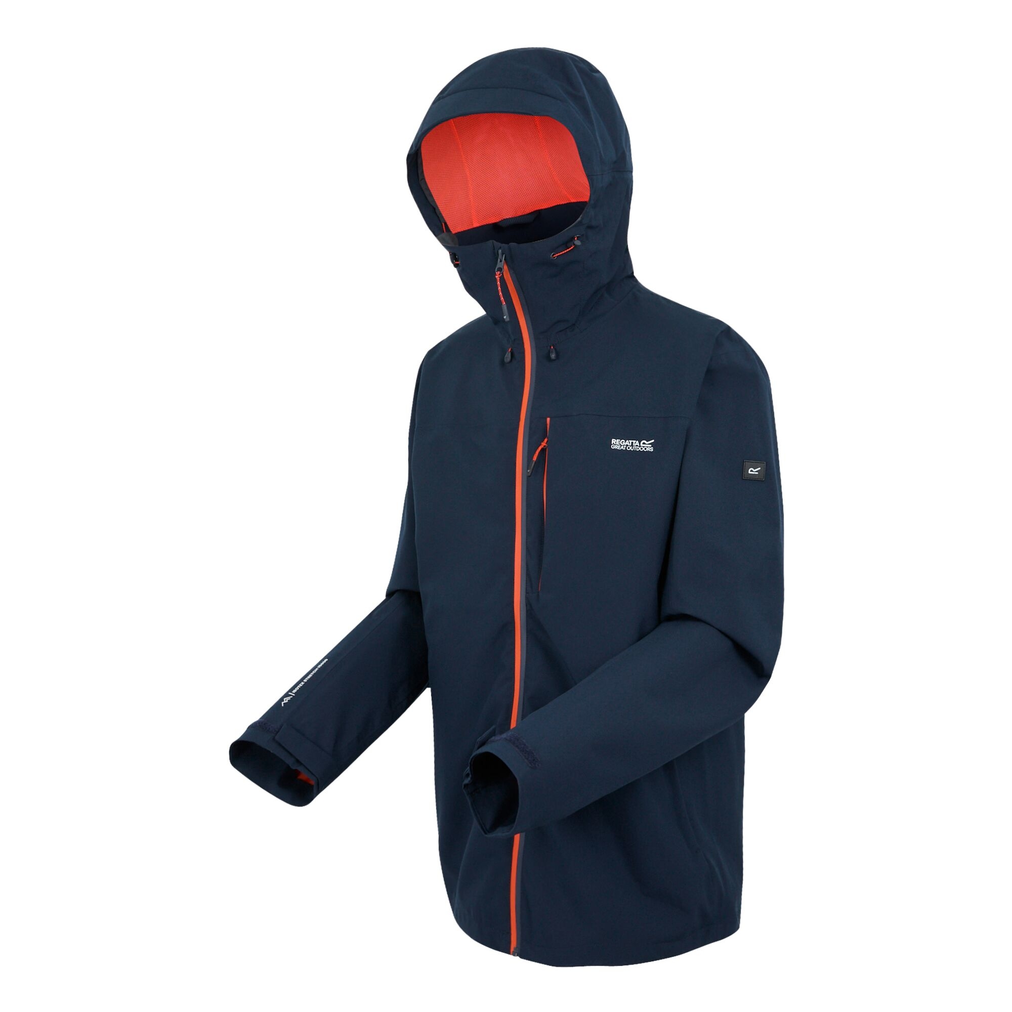 Men's Birchdale II Waterproof Jacket | Navy Tangerine Tango